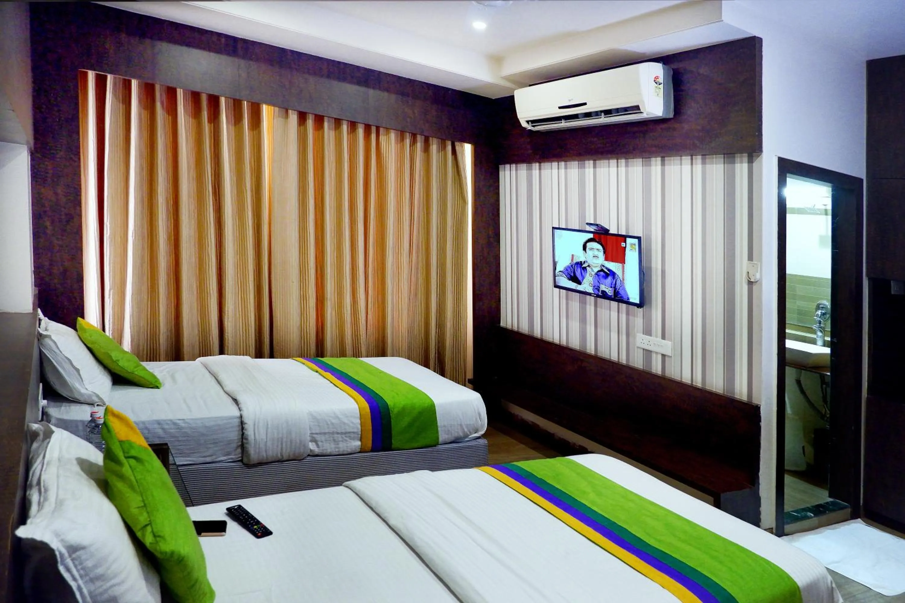 Photo of the whole room, Bed in Hotel Sai Vijay