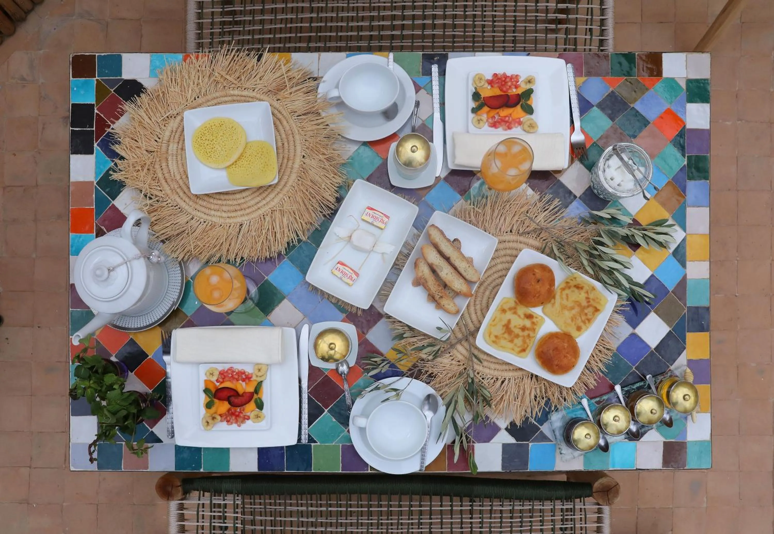 Food and drinks in Riad Al Badia