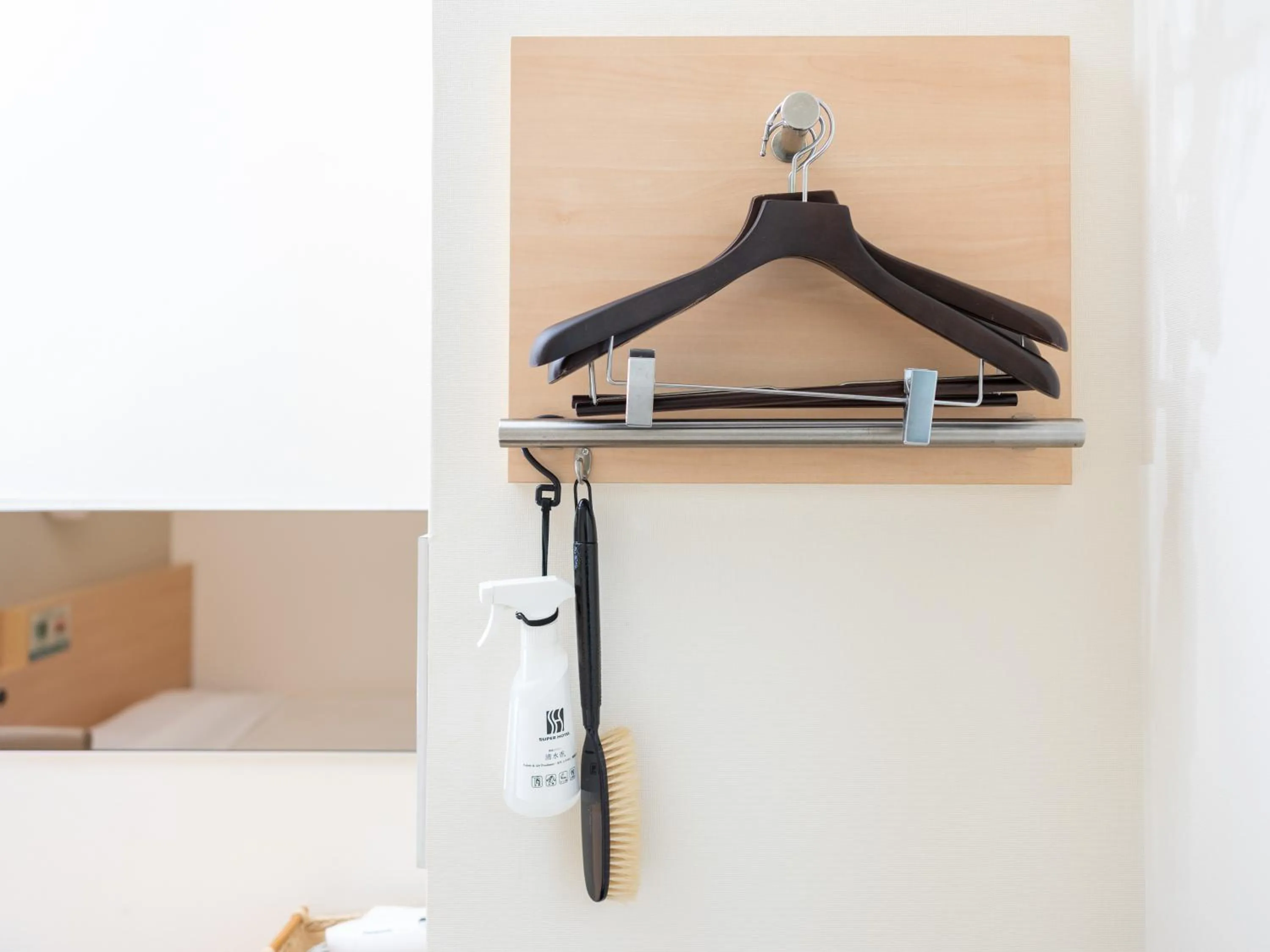 wardrobe in Super Hotel Asakusa