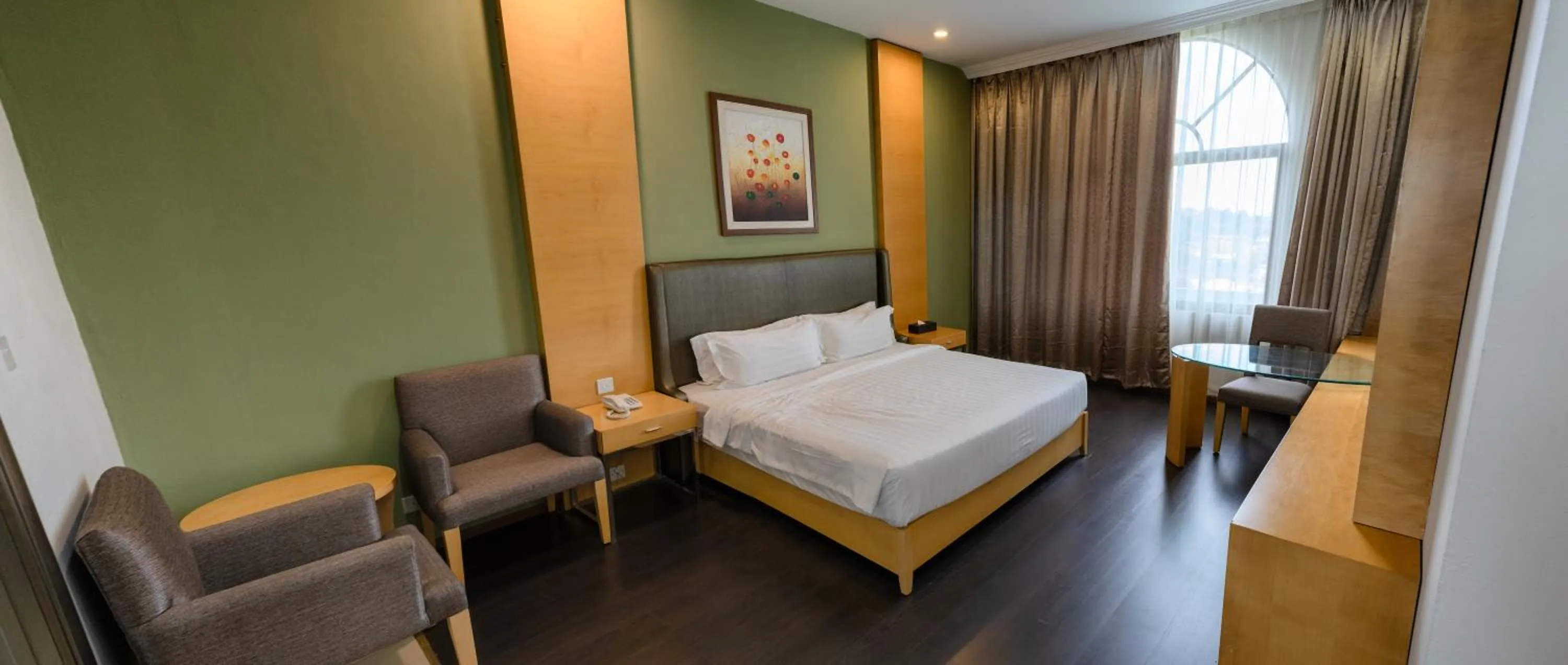 Bed in Seri Simanggang Hotel