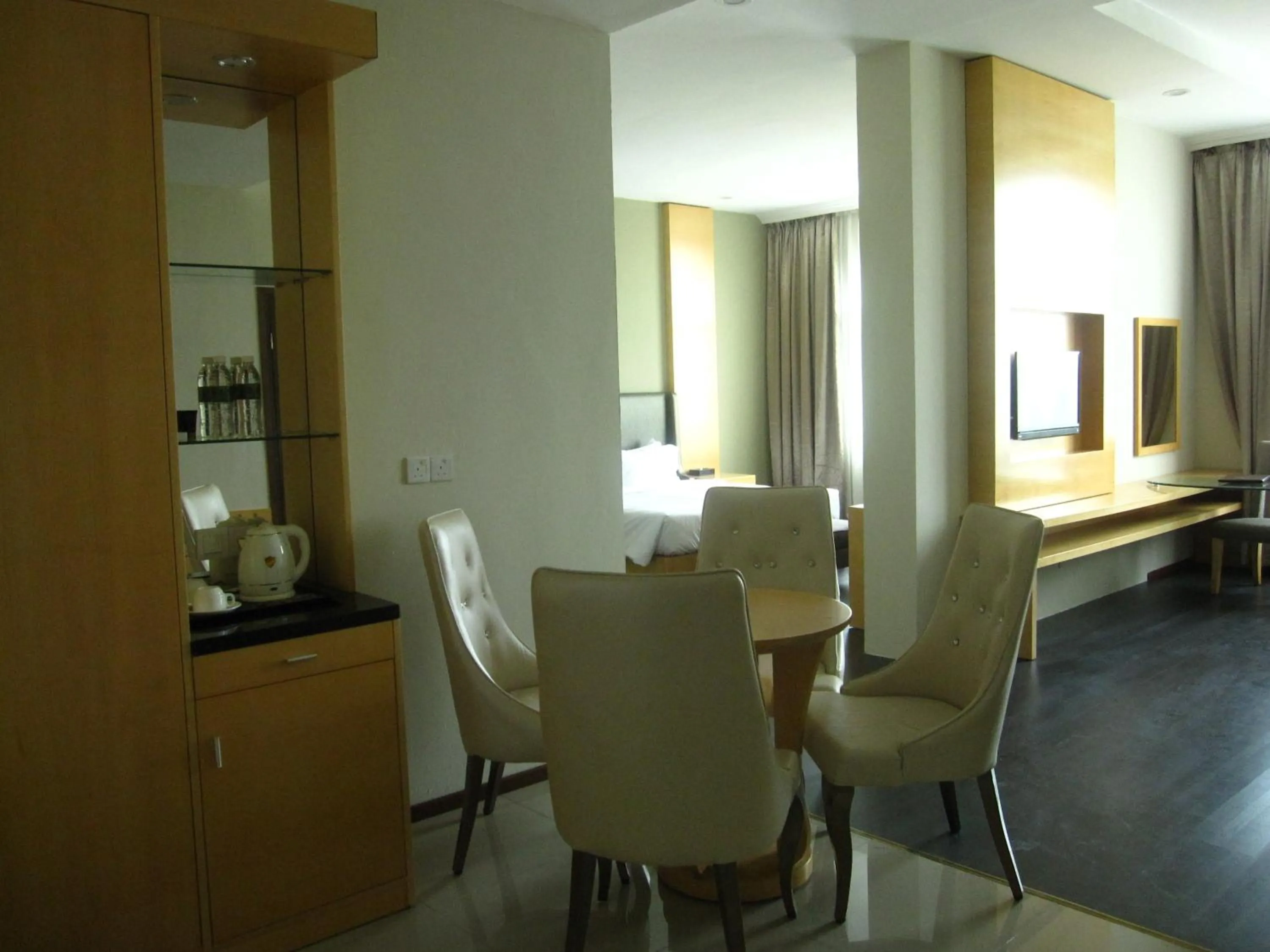 Bed in Seri Simanggang Hotel