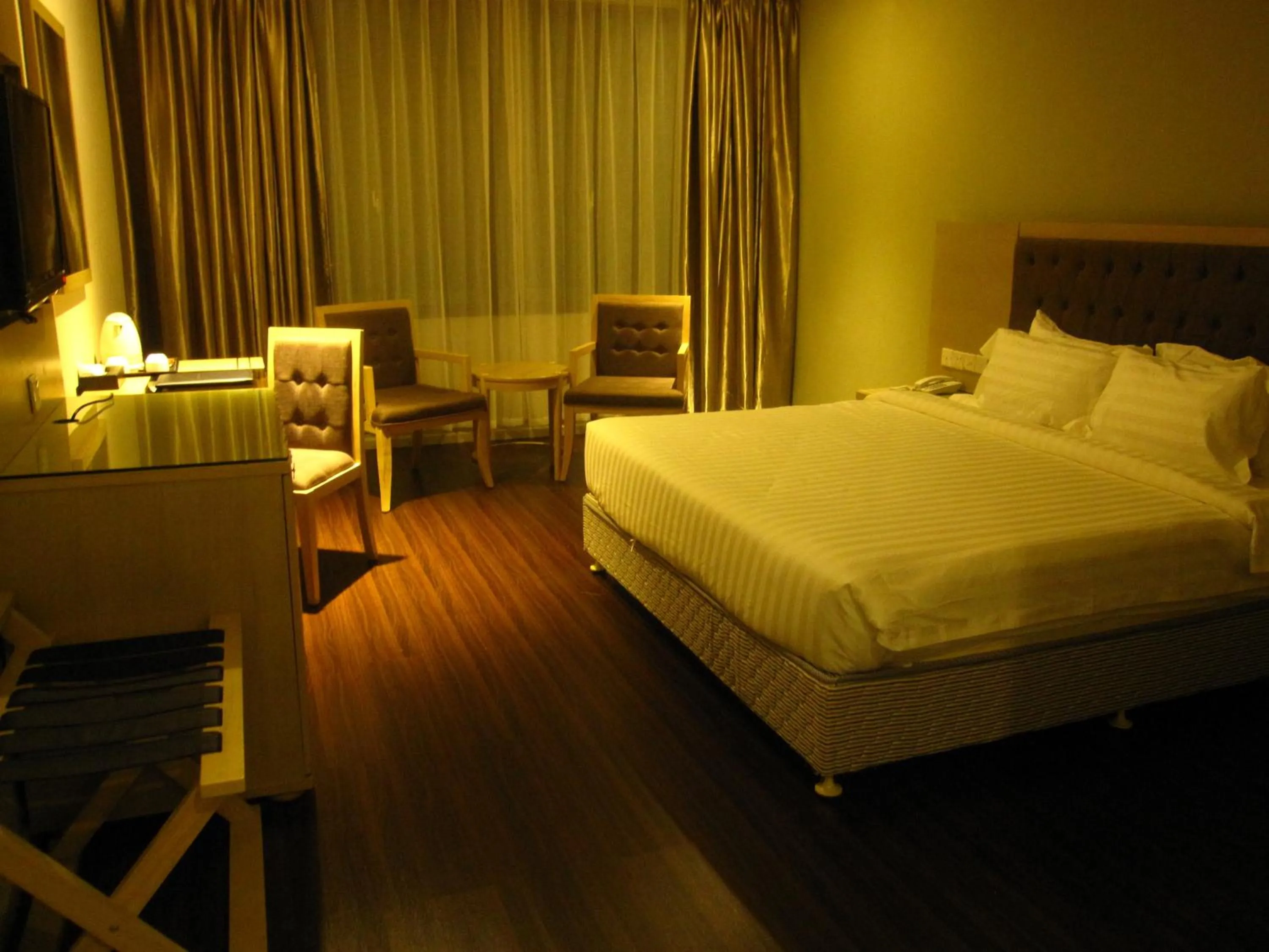 Bed in Seri Simanggang Hotel