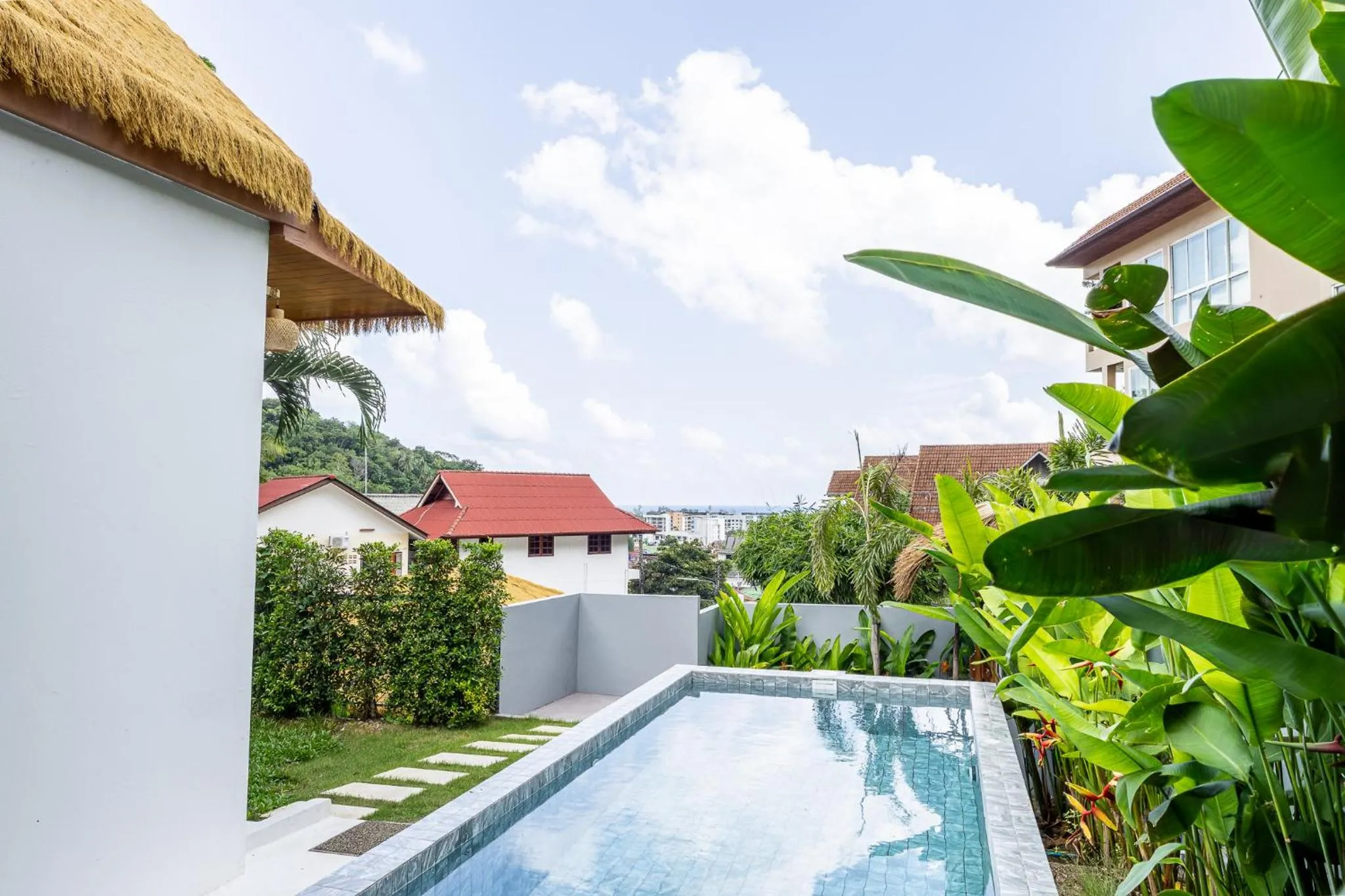 Sea view in Baan Saint-Tropez Seaview Villas Kata Beach