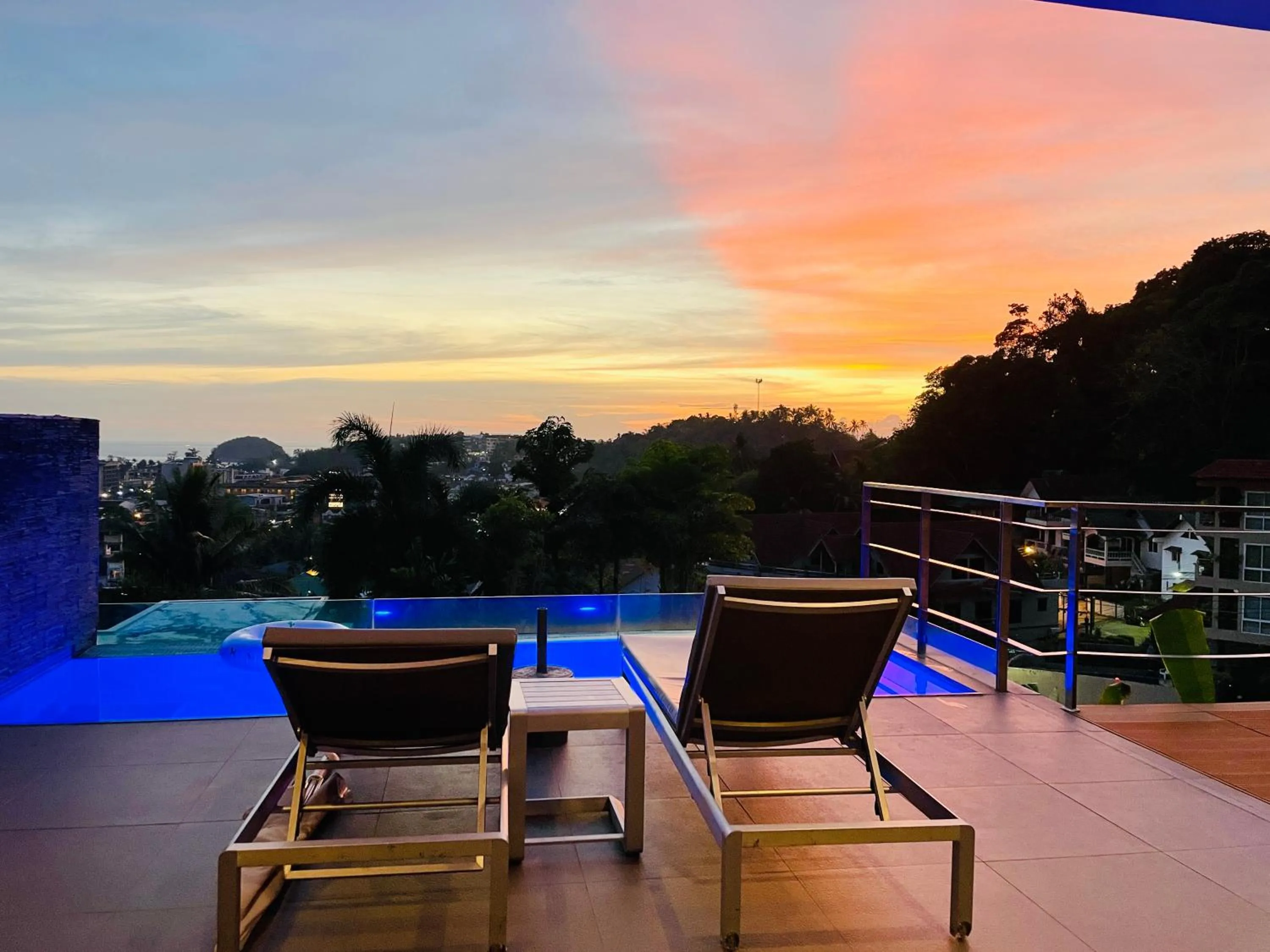 Natural landscape in Baan Saint-Tropez Seaview Villas Kata Beach