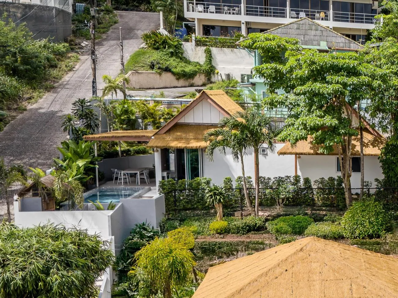 Property building in Baan Saint-Tropez Seaview Villas Kata Beach