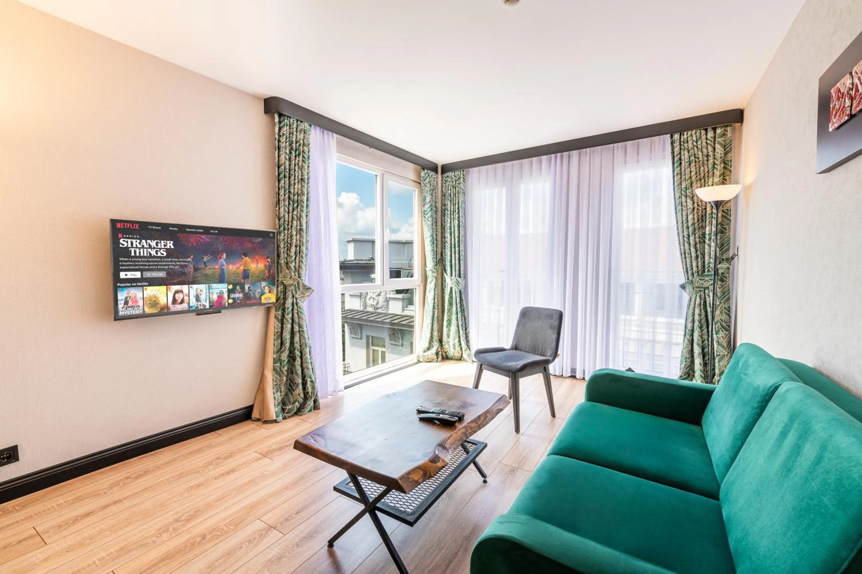 TV and multimedia in Karakoy Aparts Hotel - Special Category