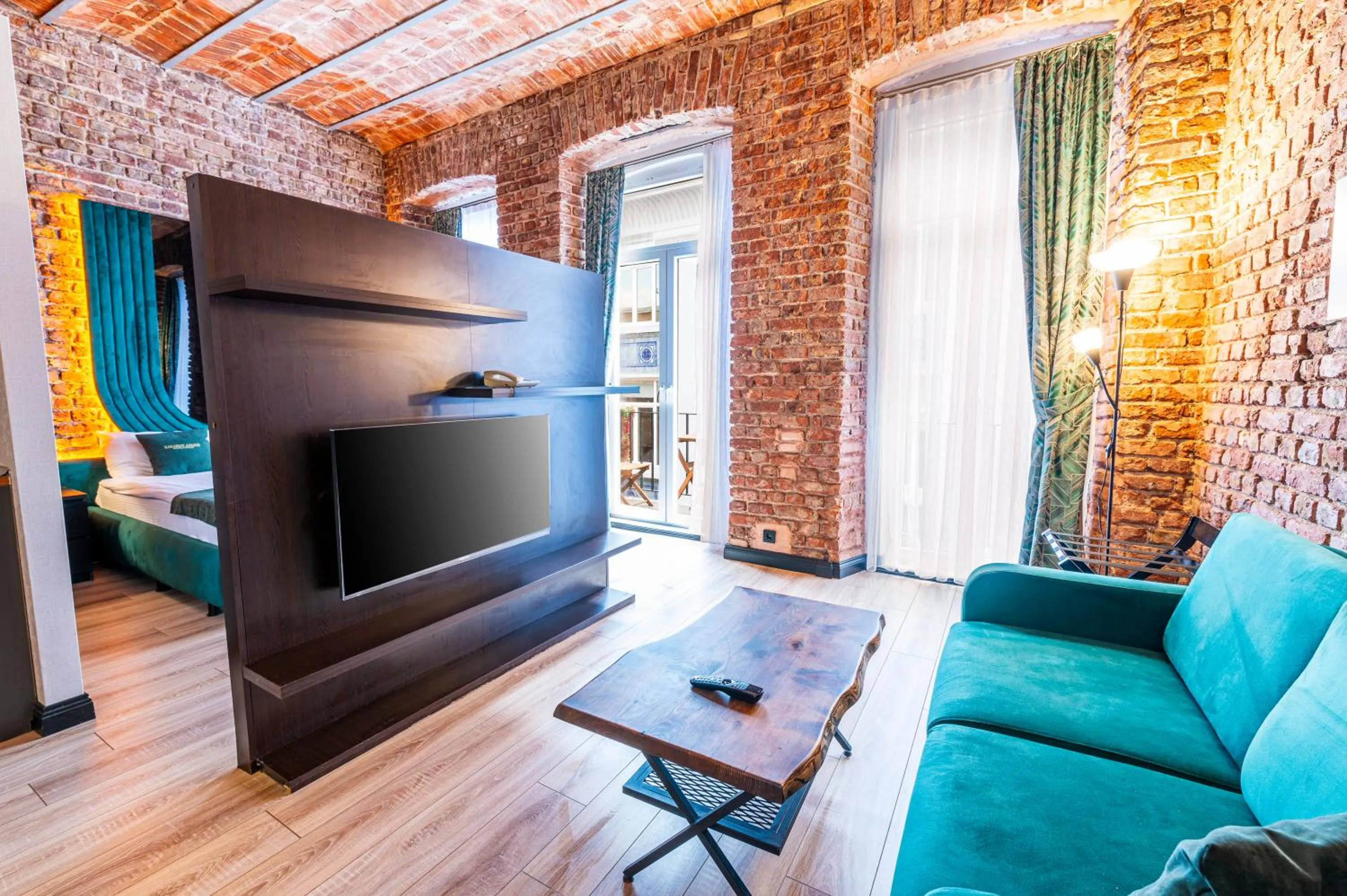 Living room in Karakoy Aparts Hotel - Special Category