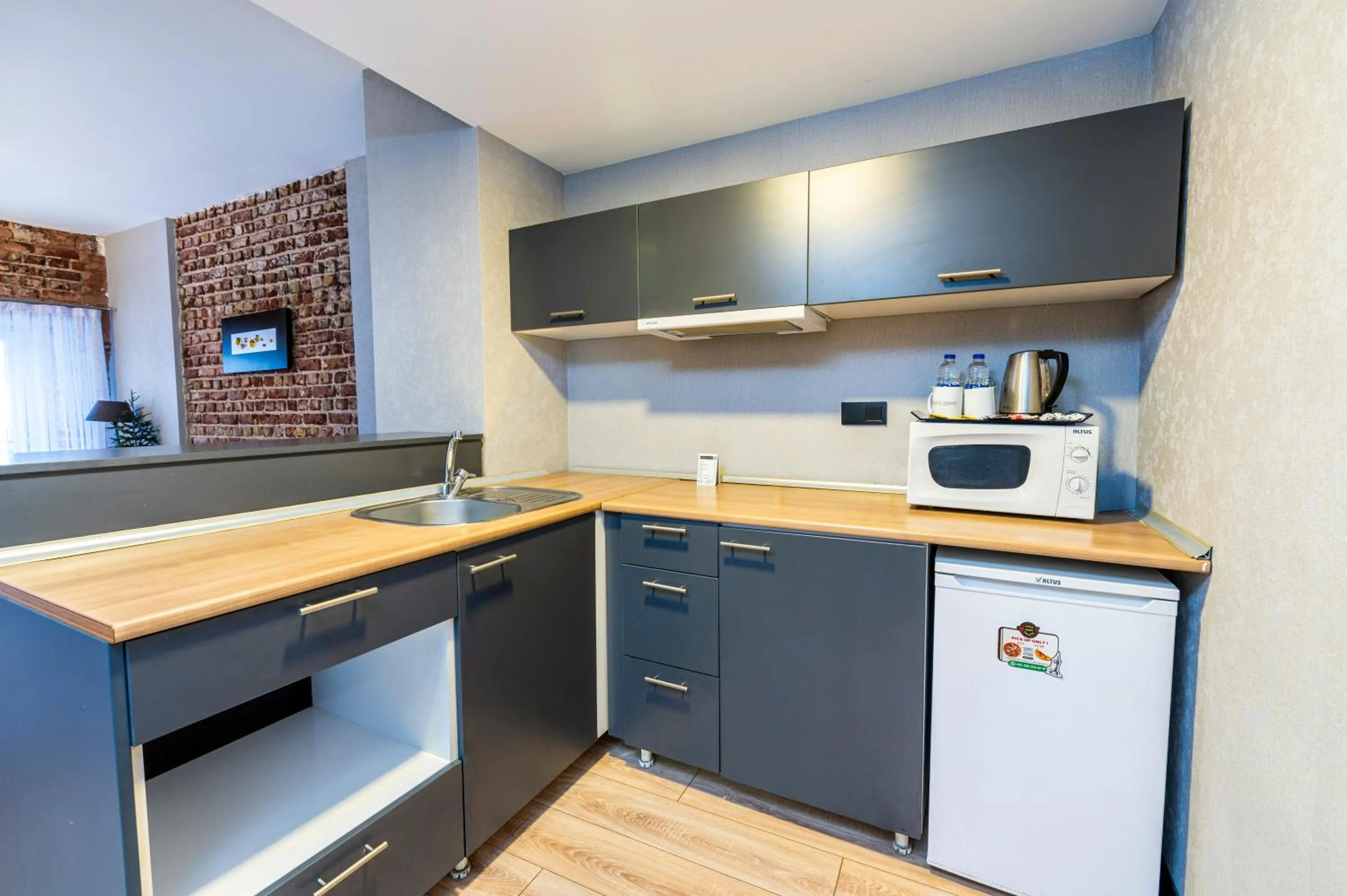 kitchen in Karakoy Aparts Hotel - Special Category