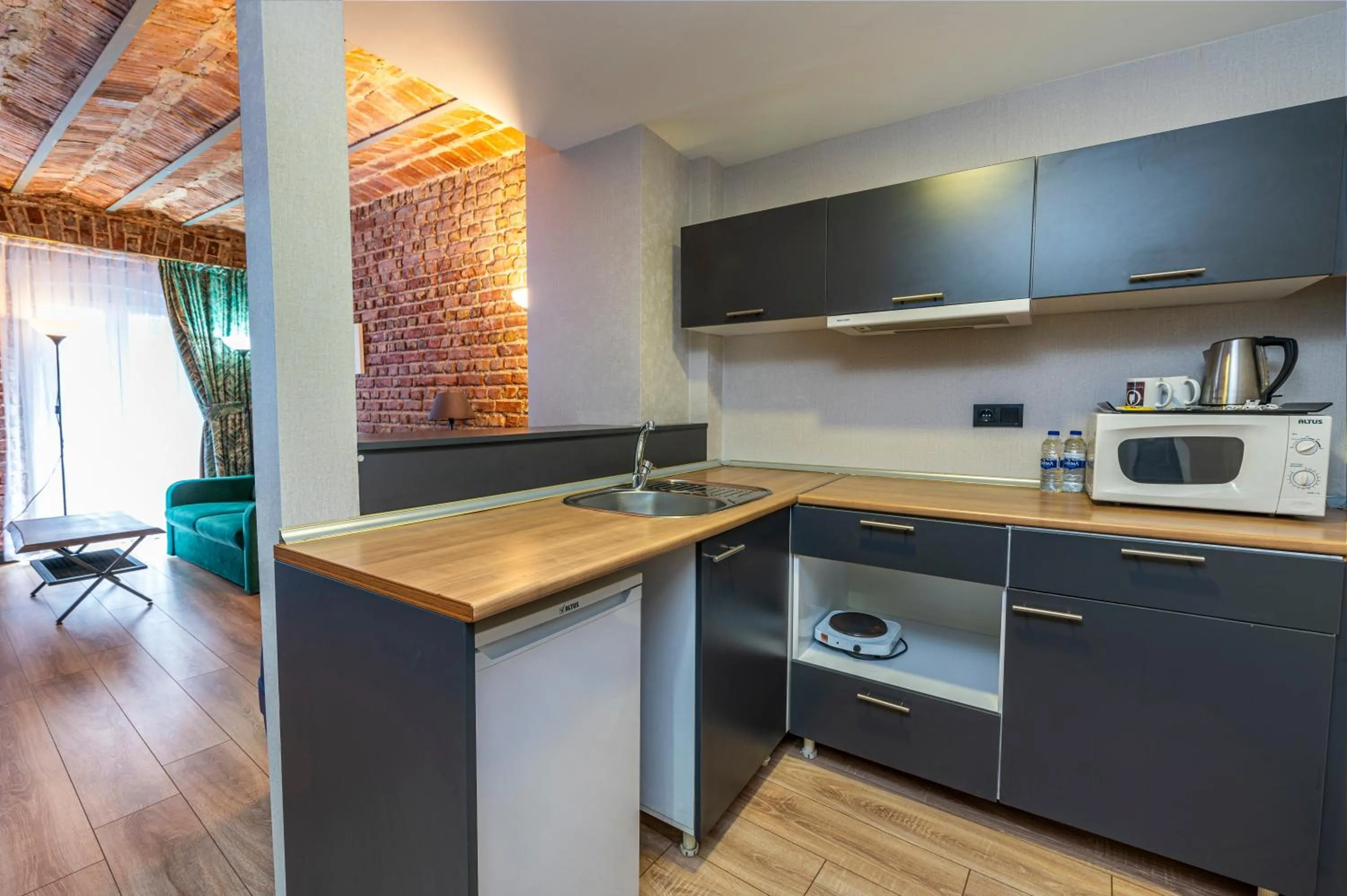 kitchen in Karakoy Aparts Hotel - Special Category