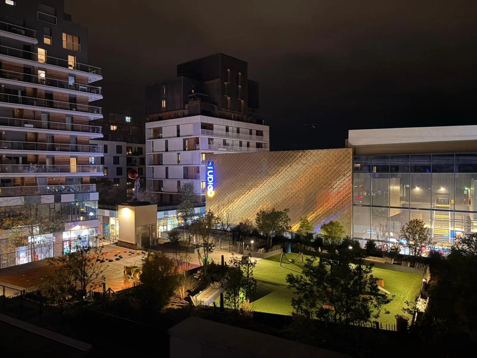 City view in Campanile Annemasse Gare– Genève