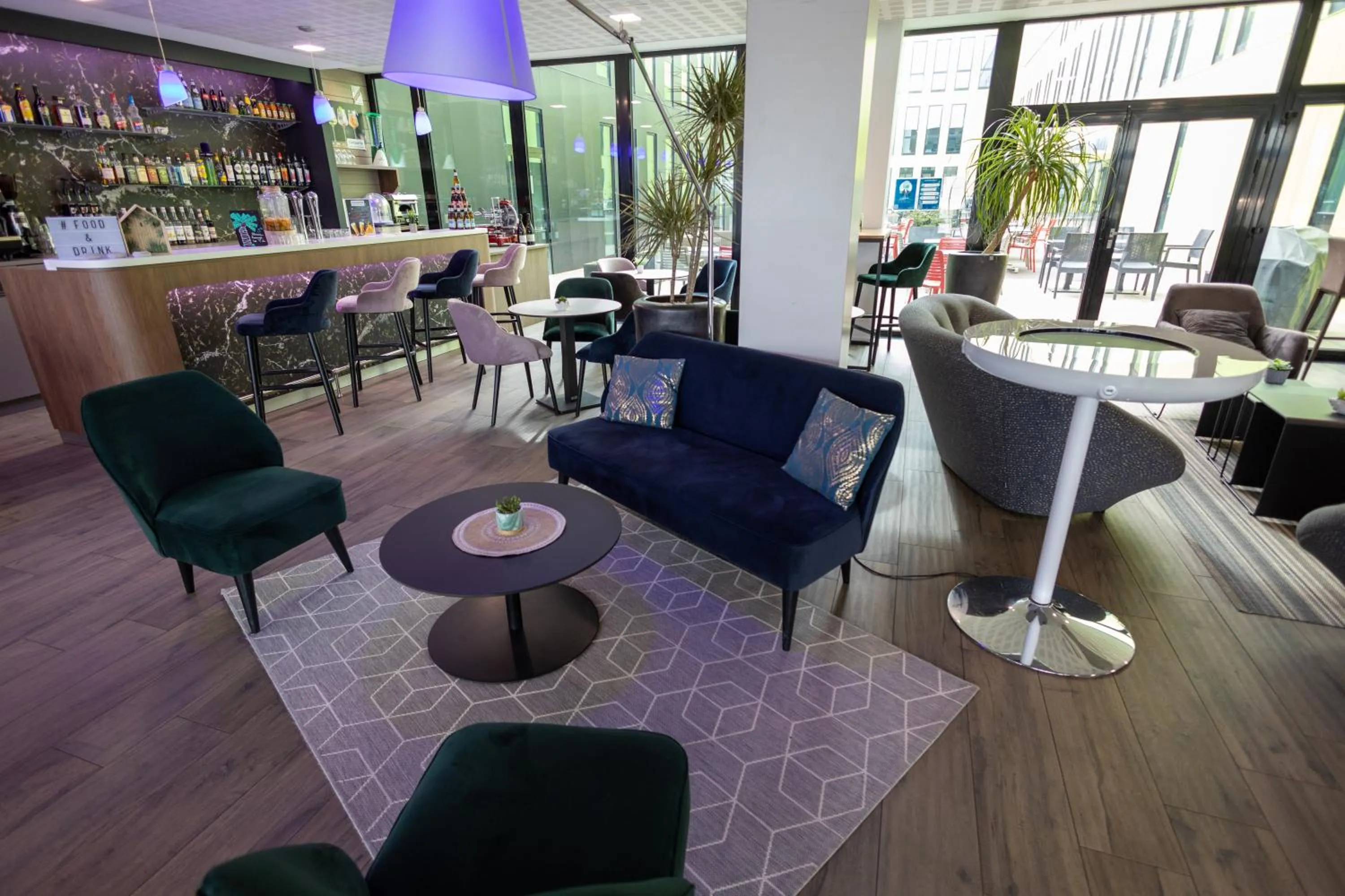 Living room in Campanile Belfort Montbéliard - Gare La Jonxion.