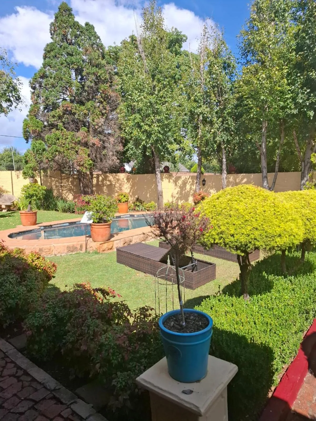 Swimming pool in Hampton House Guest House