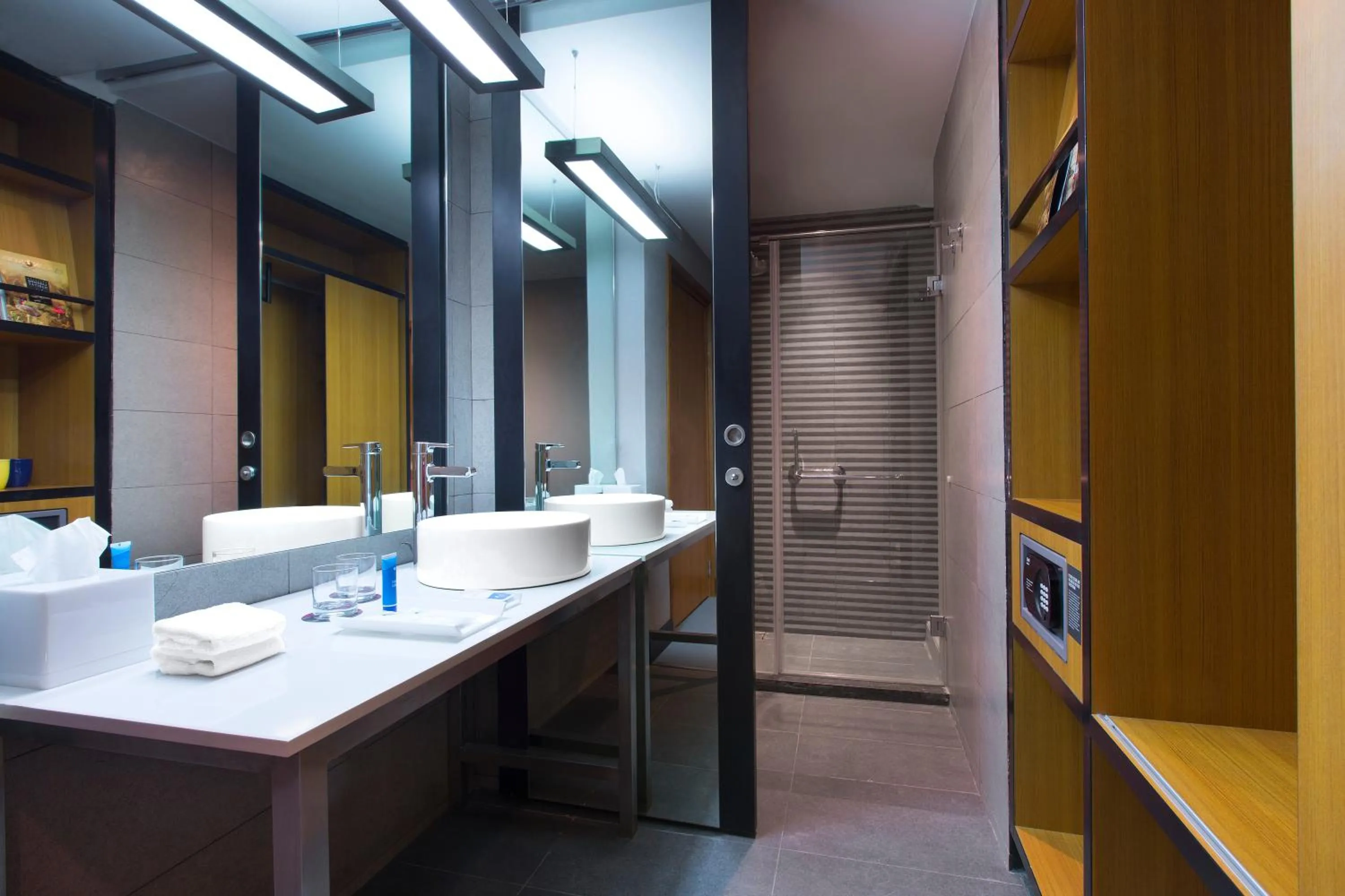 Bathroom in Aloft Bengaluru Outer Ring Road