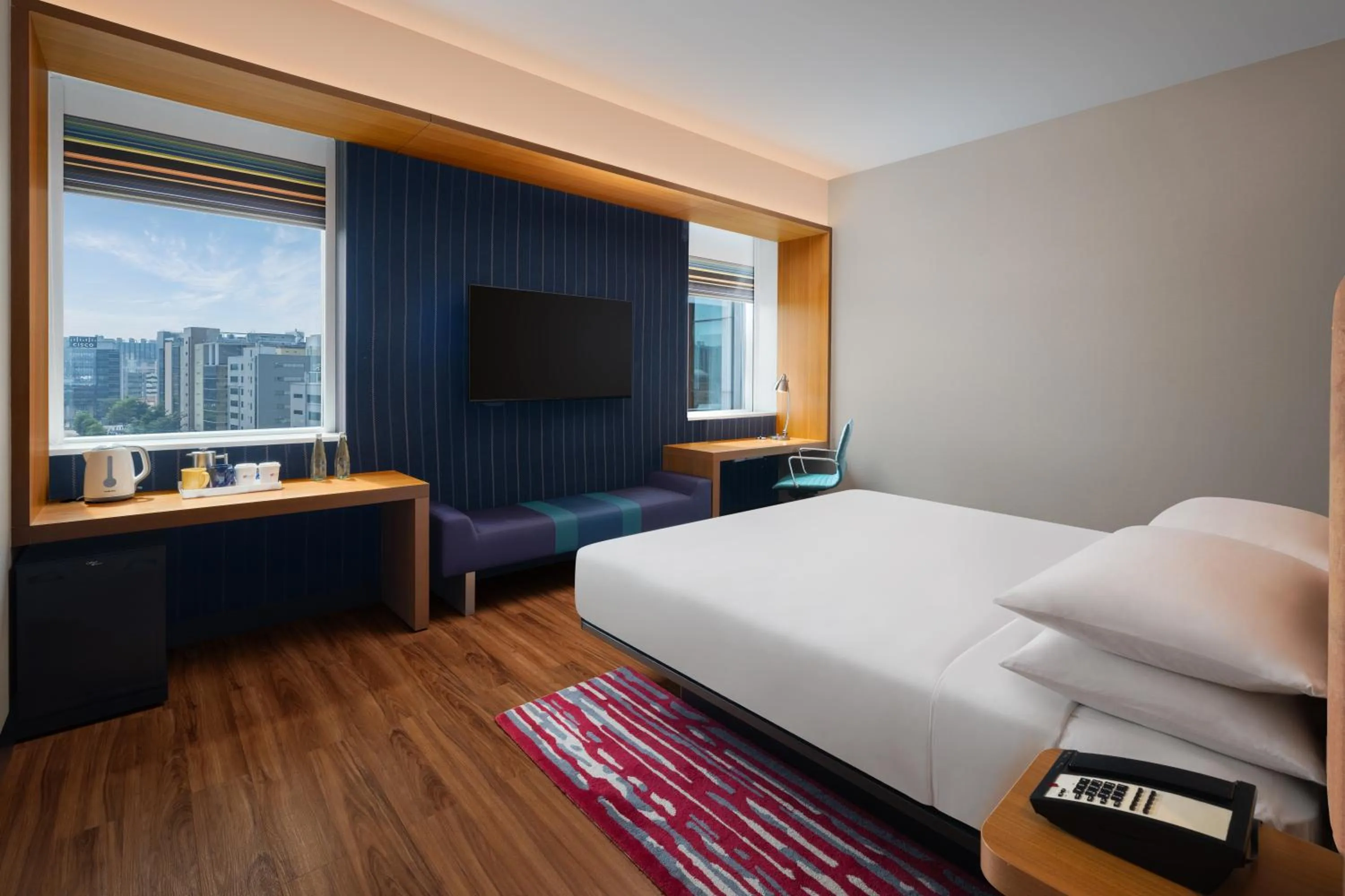 Bed in Aloft Bengaluru Outer Ring Road