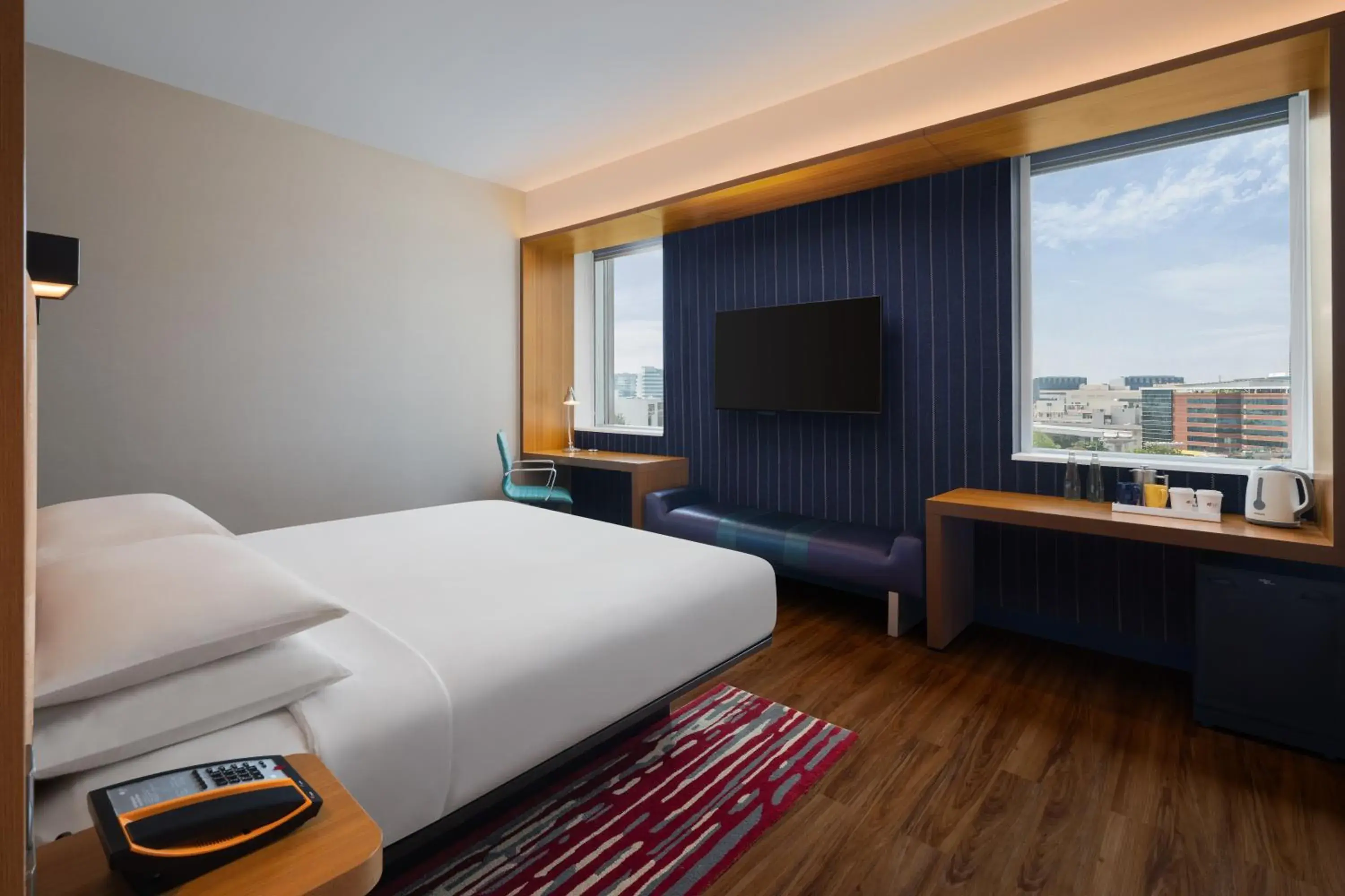 Guest Room, 1 King, City View in Aloft Bengaluru Outer Ring Road Guest Room, 1 King, City View in Aloft Bengaluru Outer Ring Road
