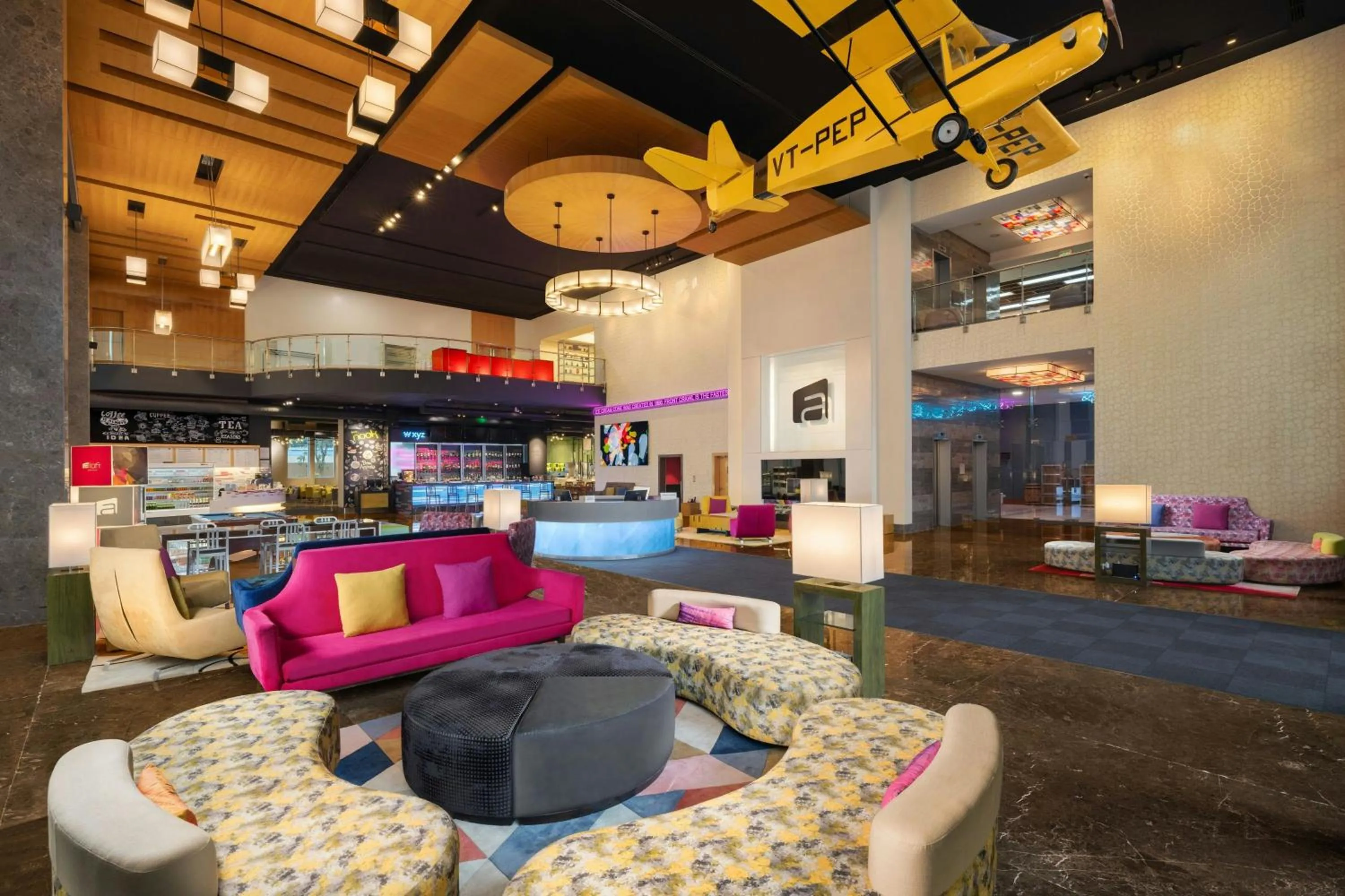 Lobby or reception in Aloft Bengaluru Outer Ring Road