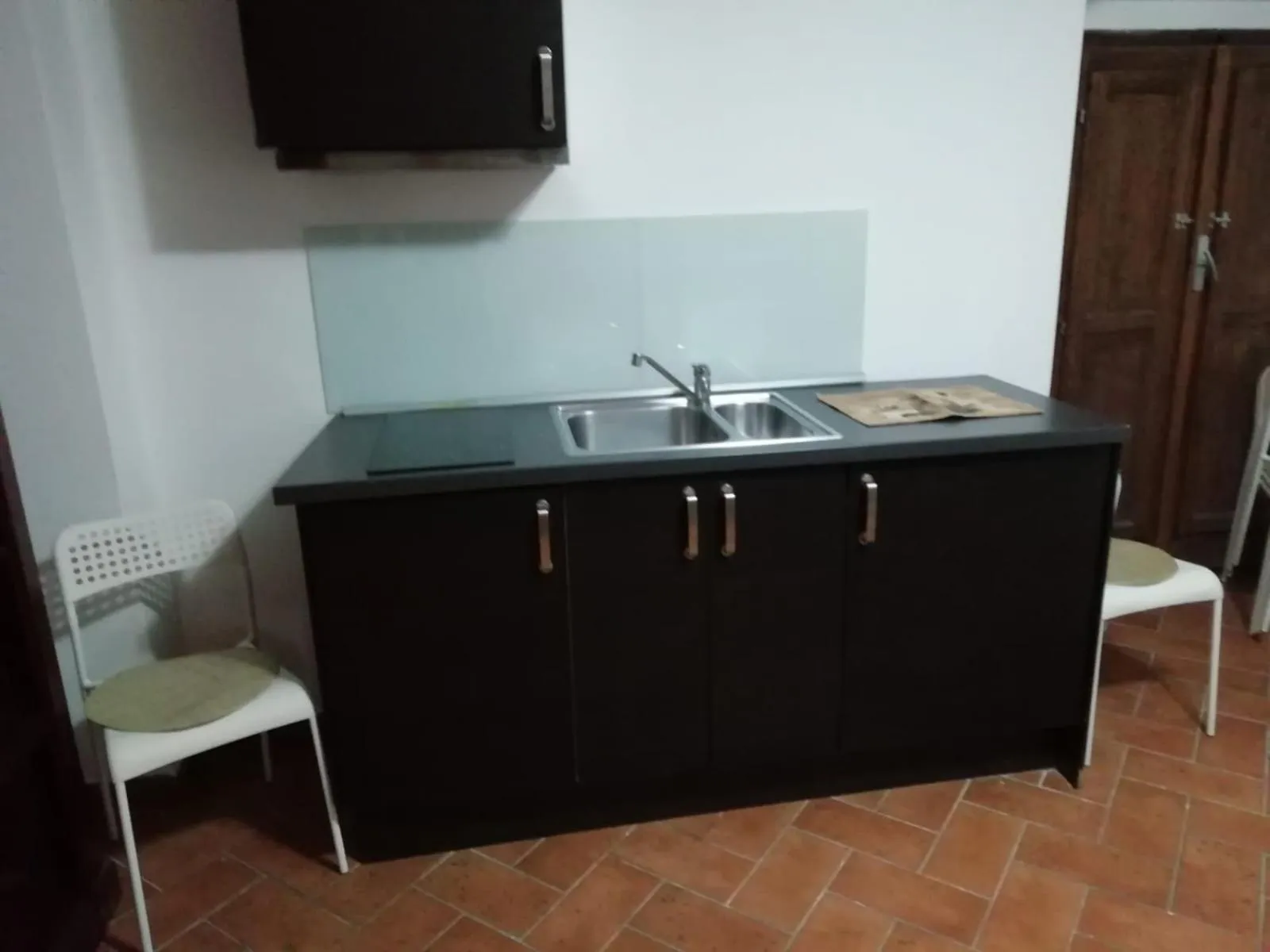 Kitchen or kitchenette in Relais Arco Della Pace