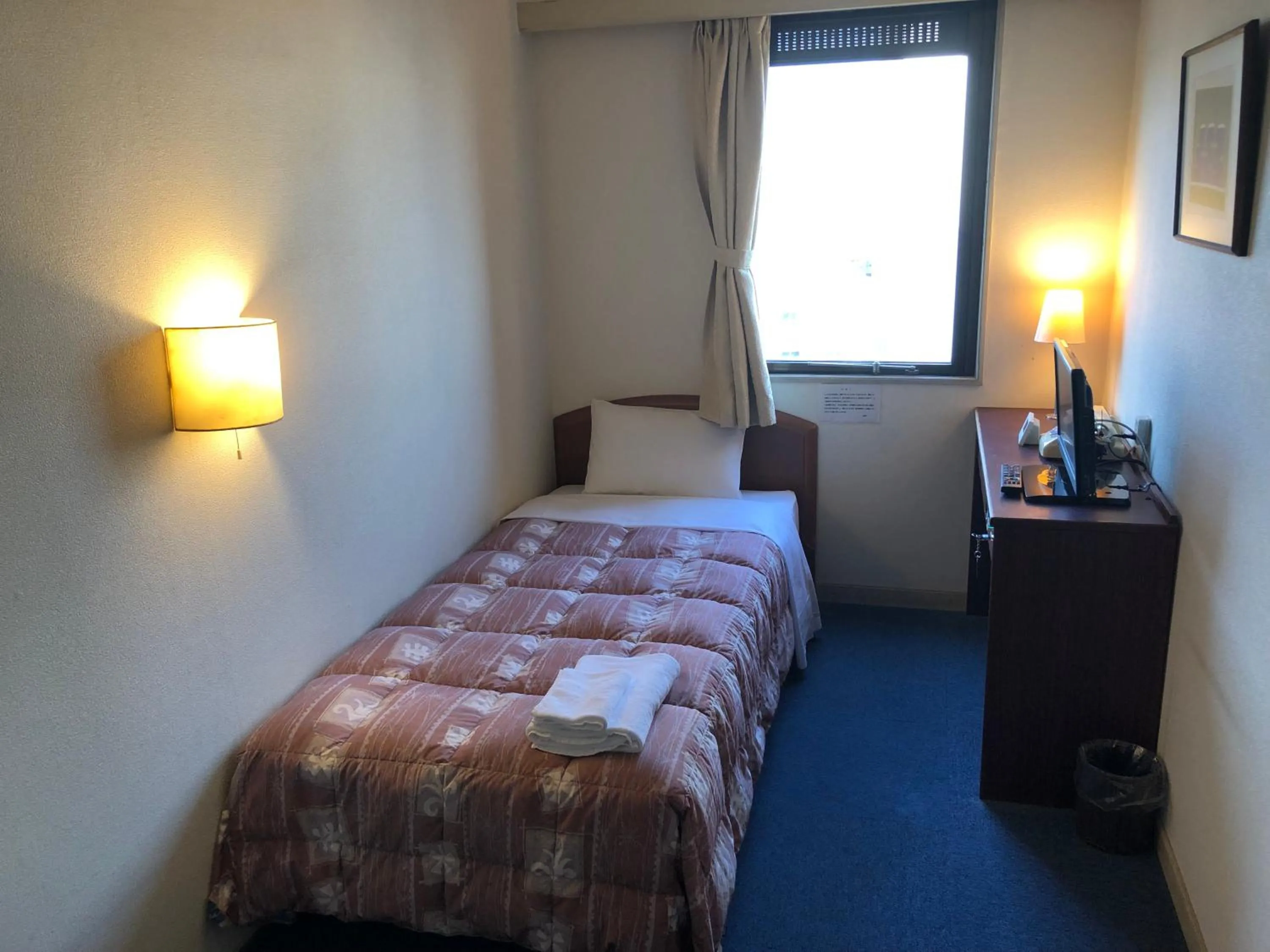 Photo of the whole room, Bed in Hotel 28 Hiroshima