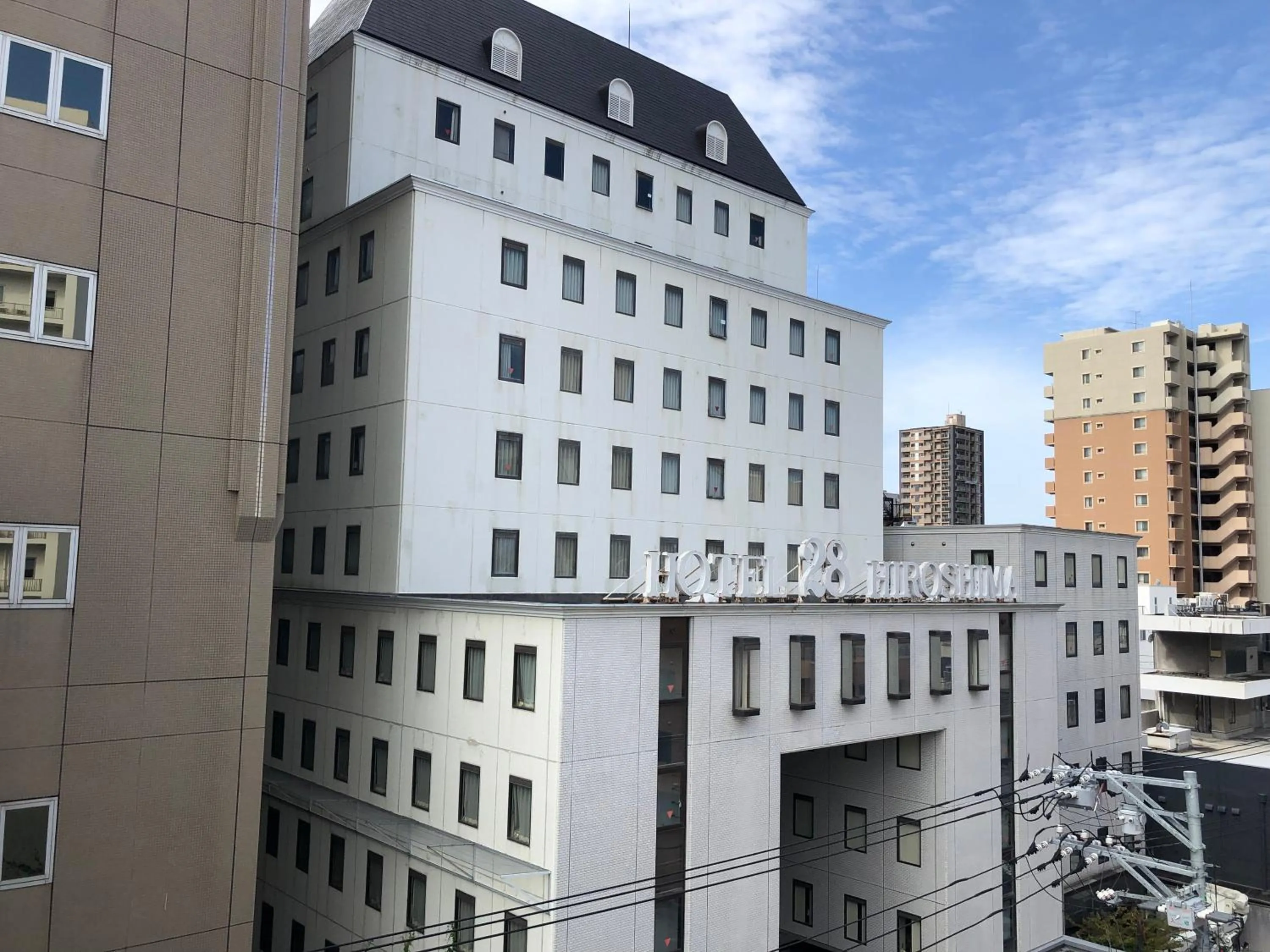 Property building in Hotel 28 Hiroshima