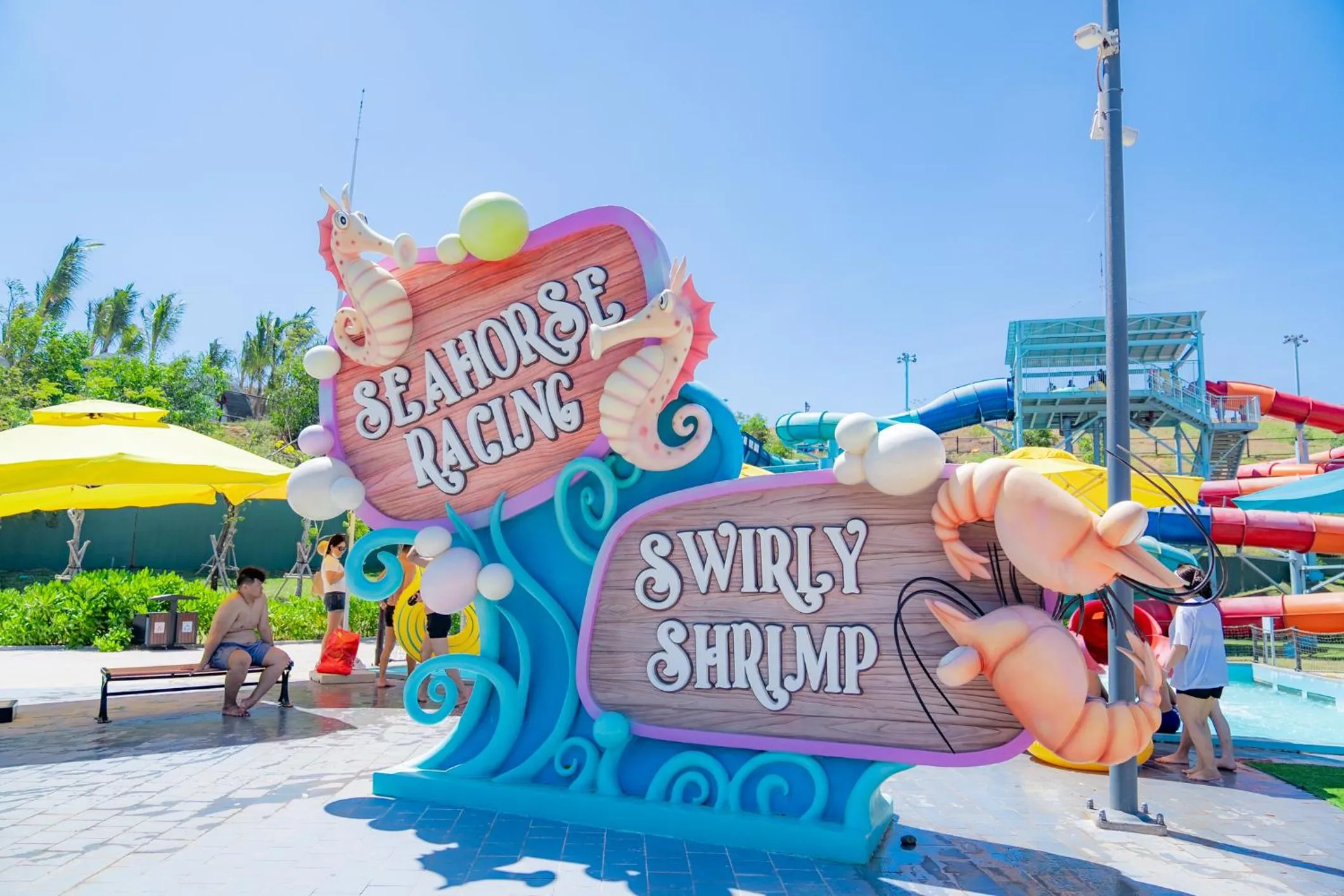 Aqua park in Wonderland Resort Phan Thiet