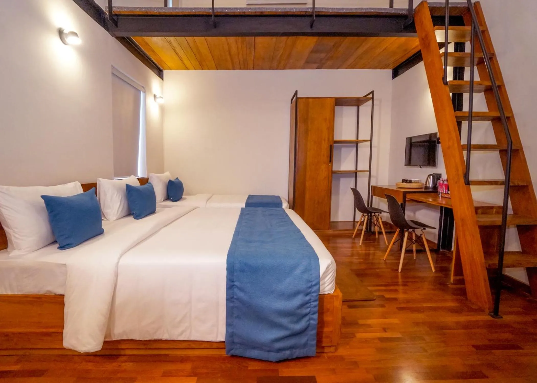 Bed in Hotel Bulwark