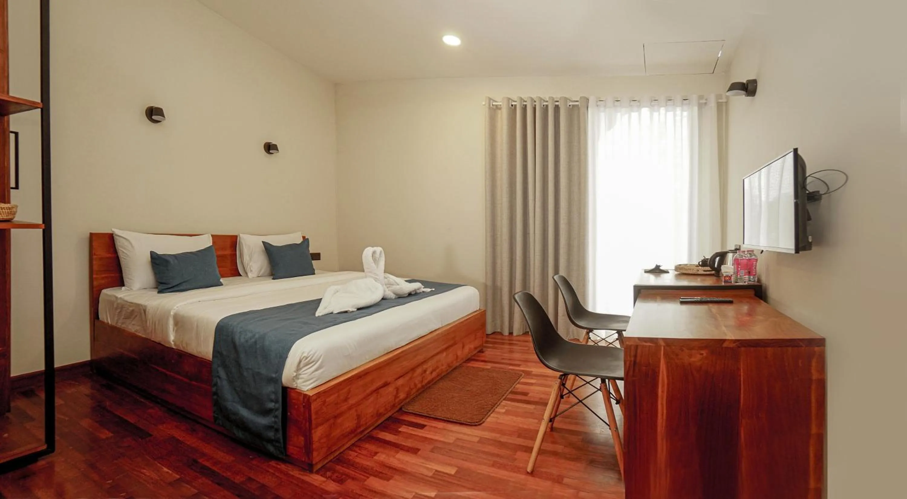 Bed in Hotel Bulwark