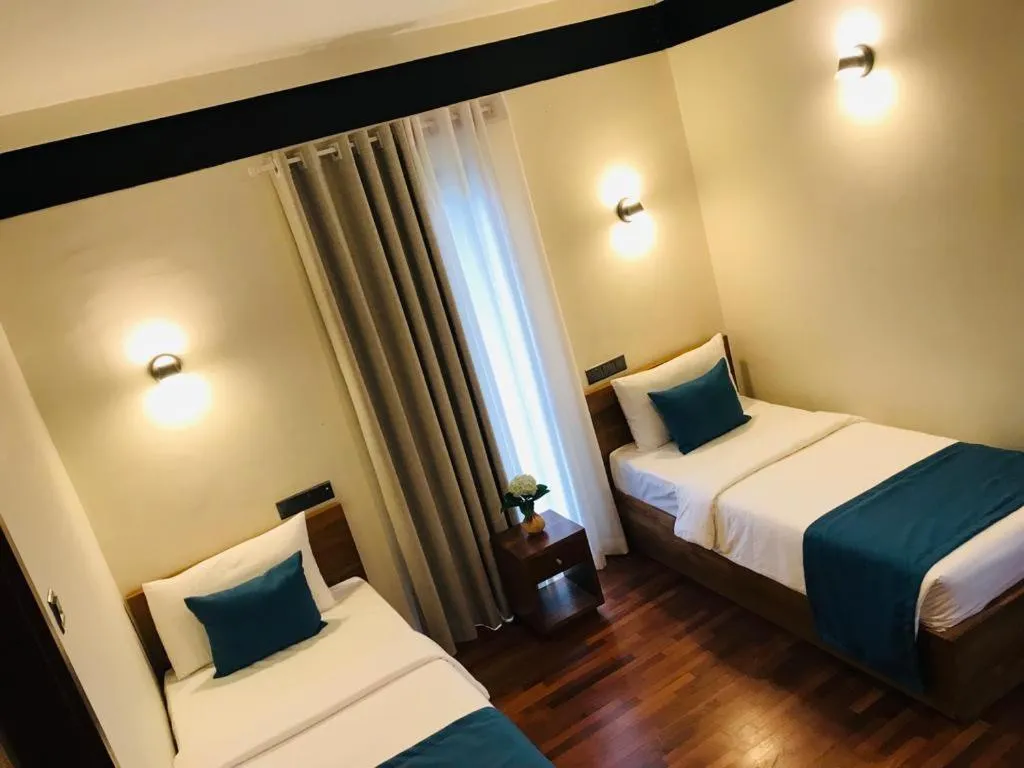 Bed in Hotel Bulwark