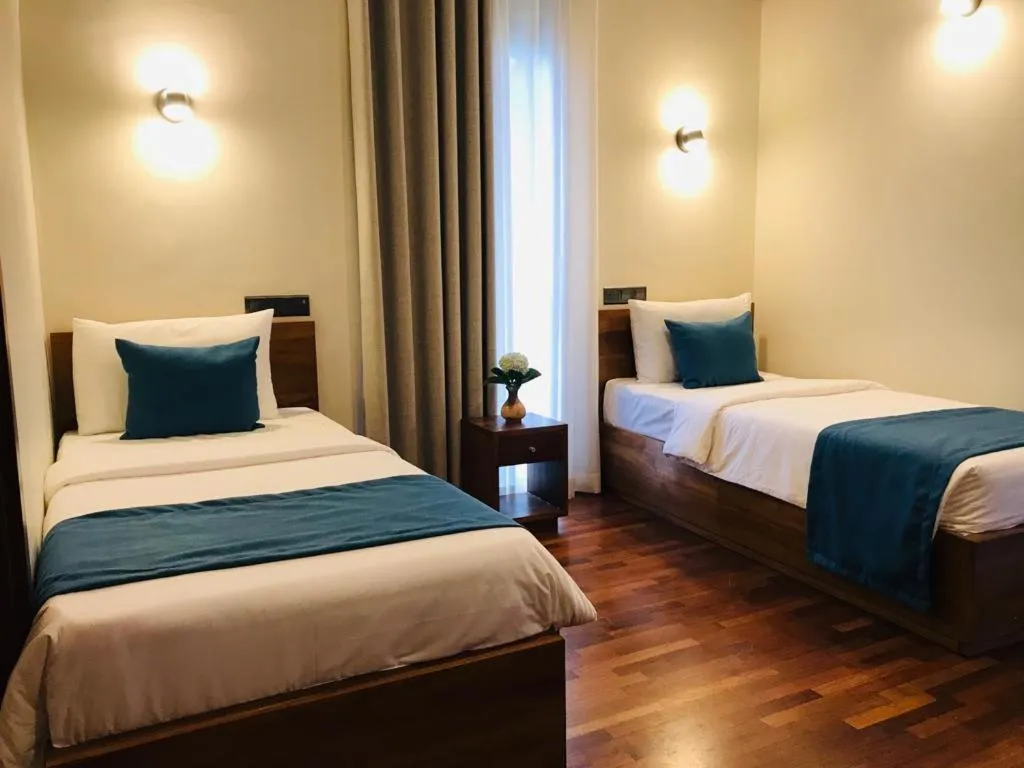 Bed in Hotel Bulwark