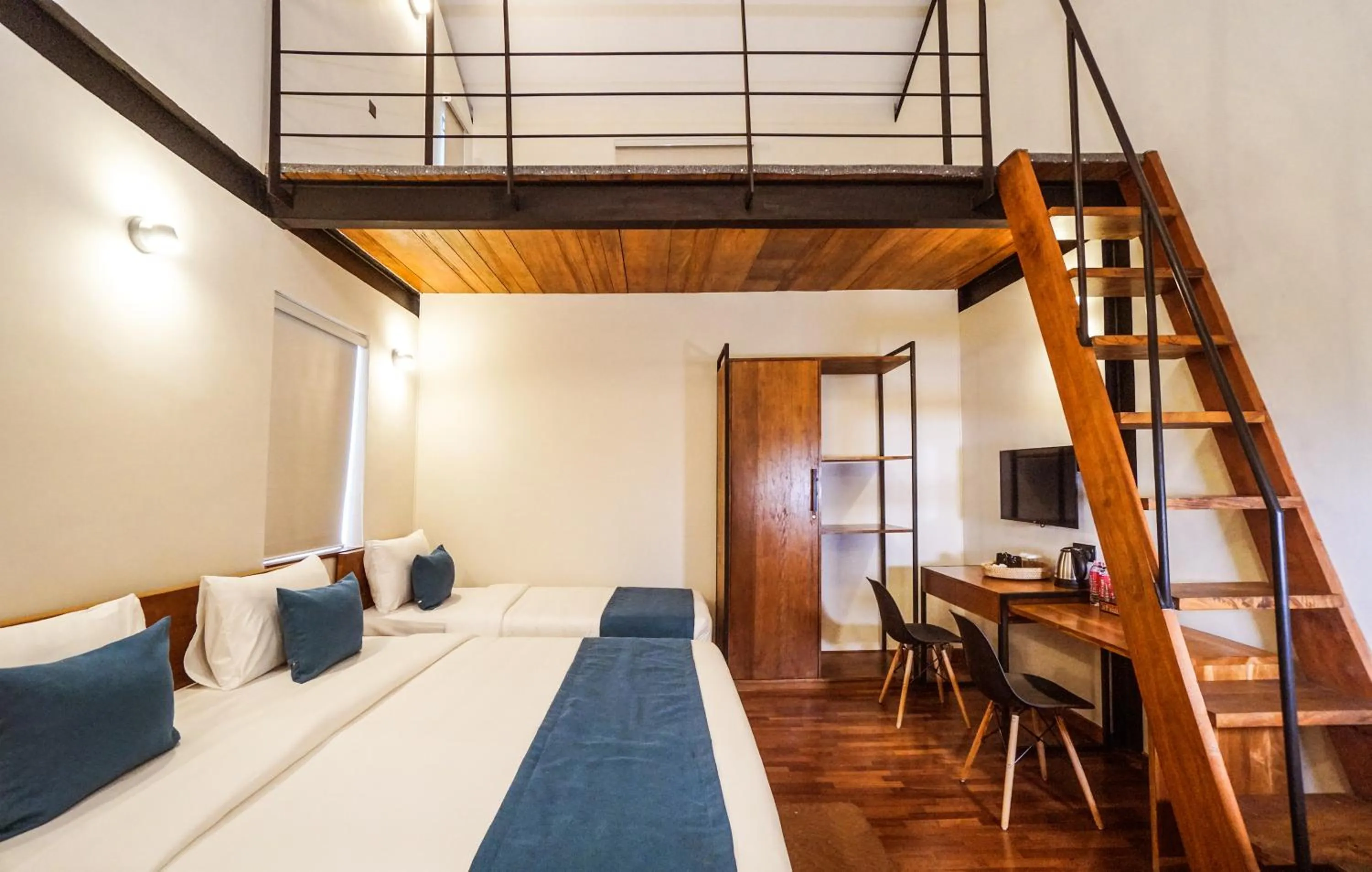 Bed in Hotel Bulwark