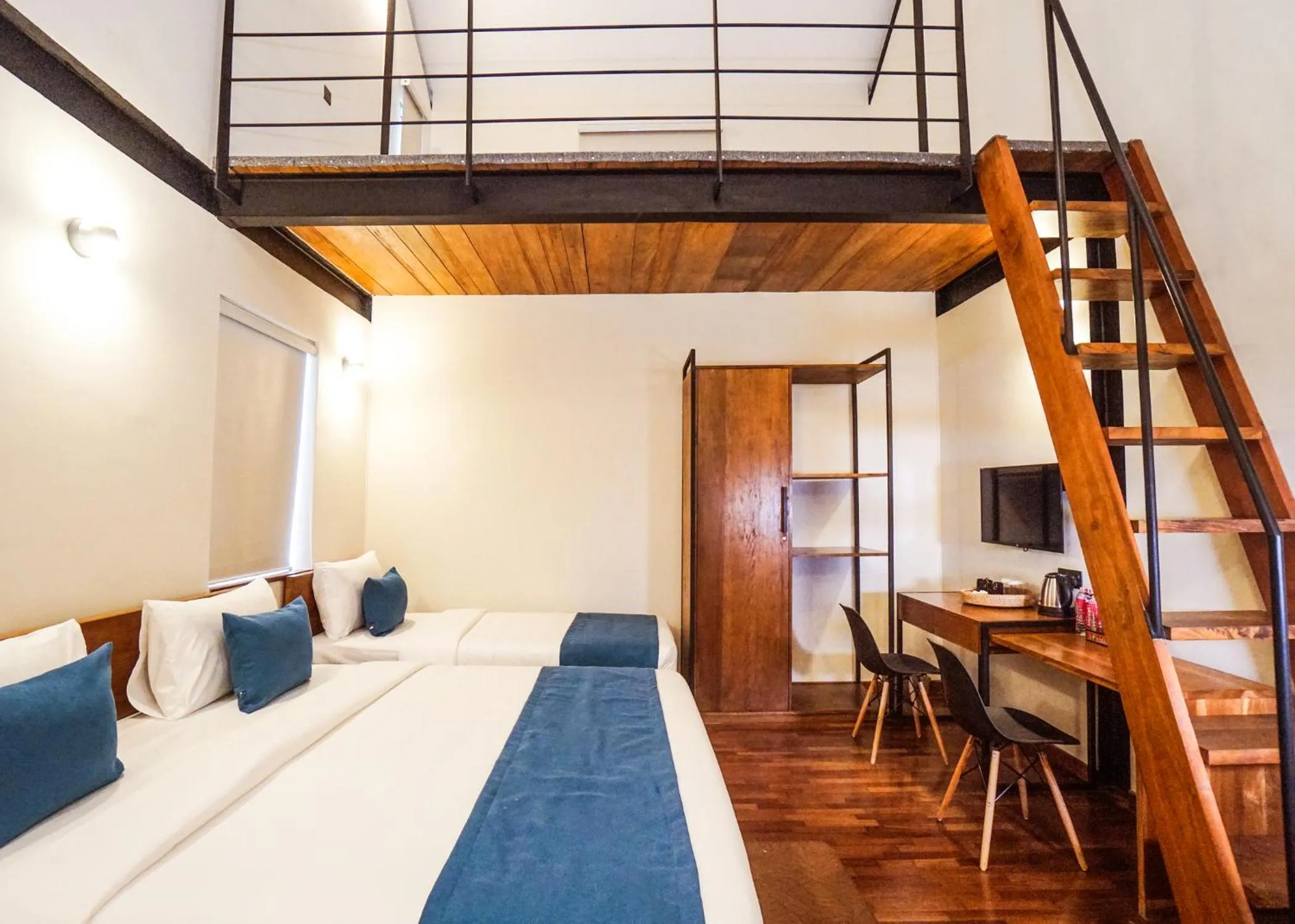 Bed in Hotel Bulwark