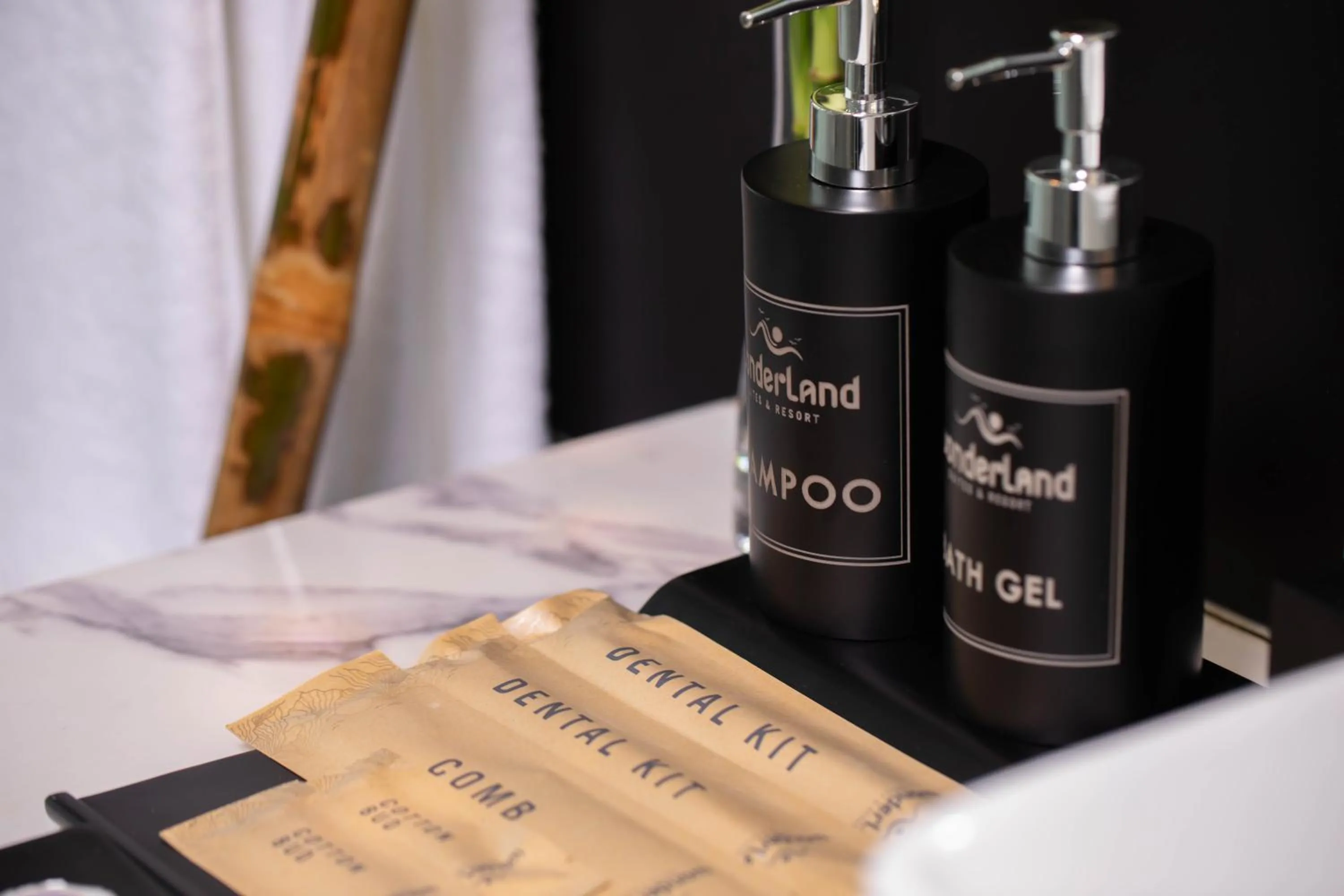 Bathroom in Wonderland Suites and Resort