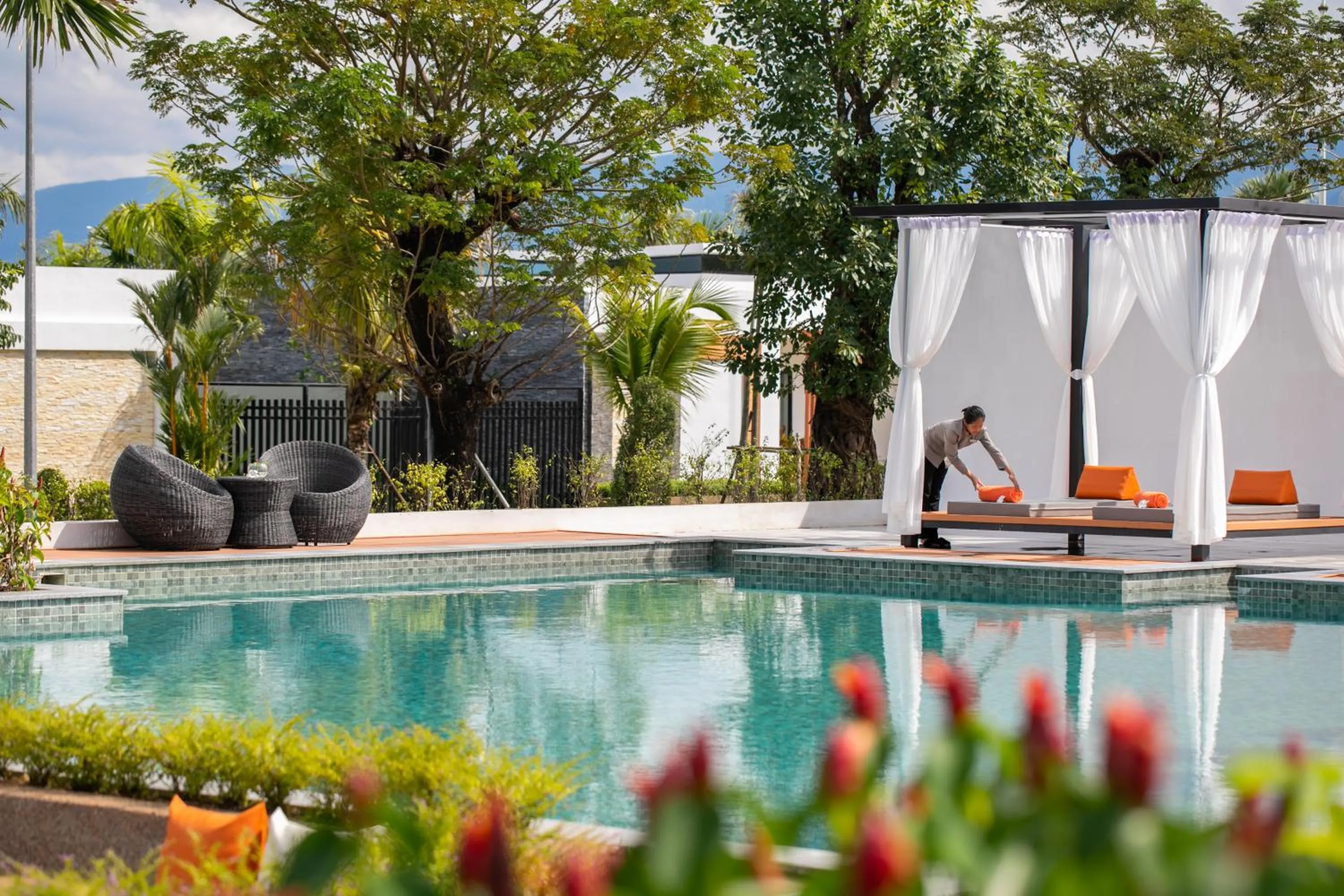 Swimming pool in Wonderland Suites and Resort
