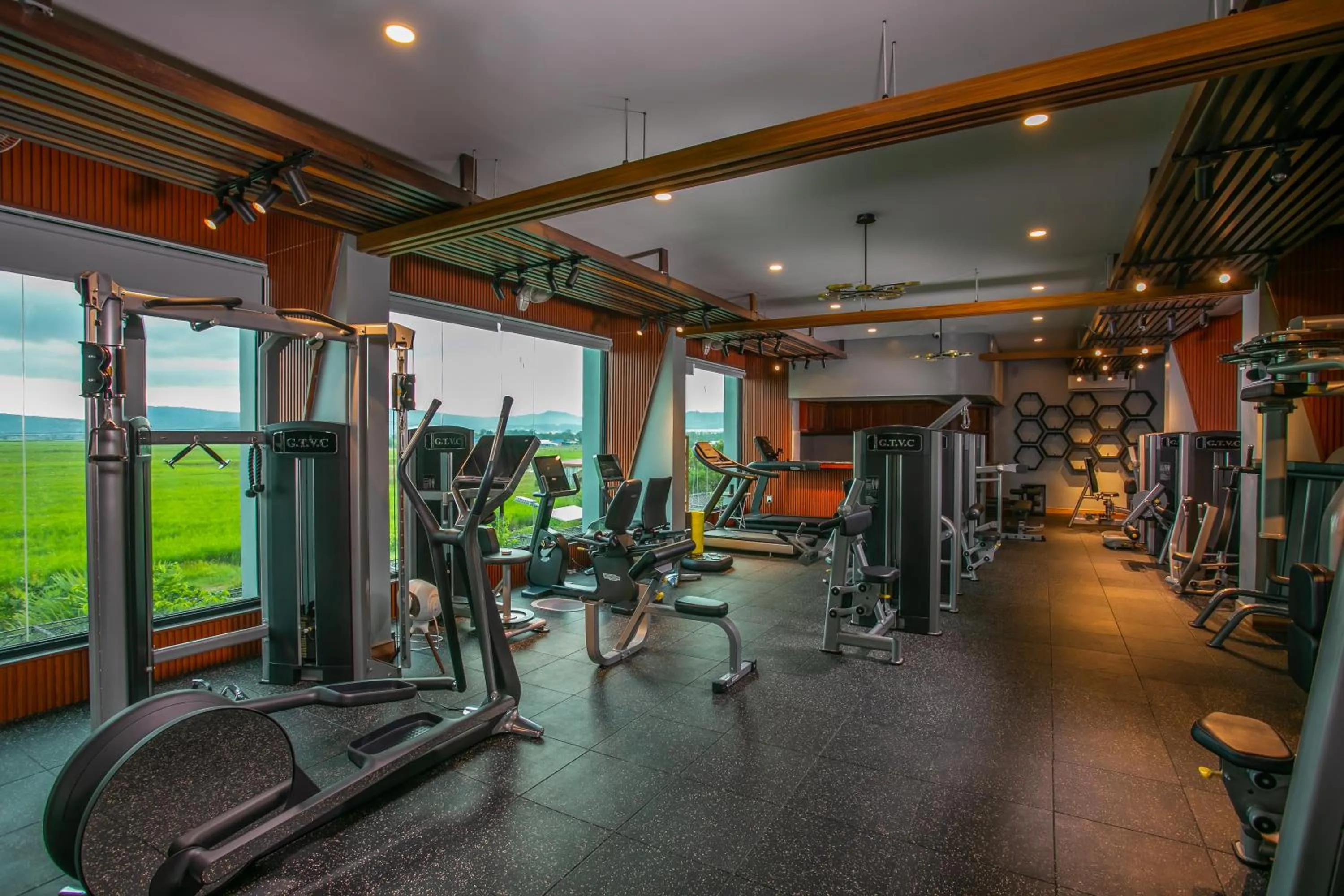 Fitness centre/facilities in Wonderland Suites and Resort