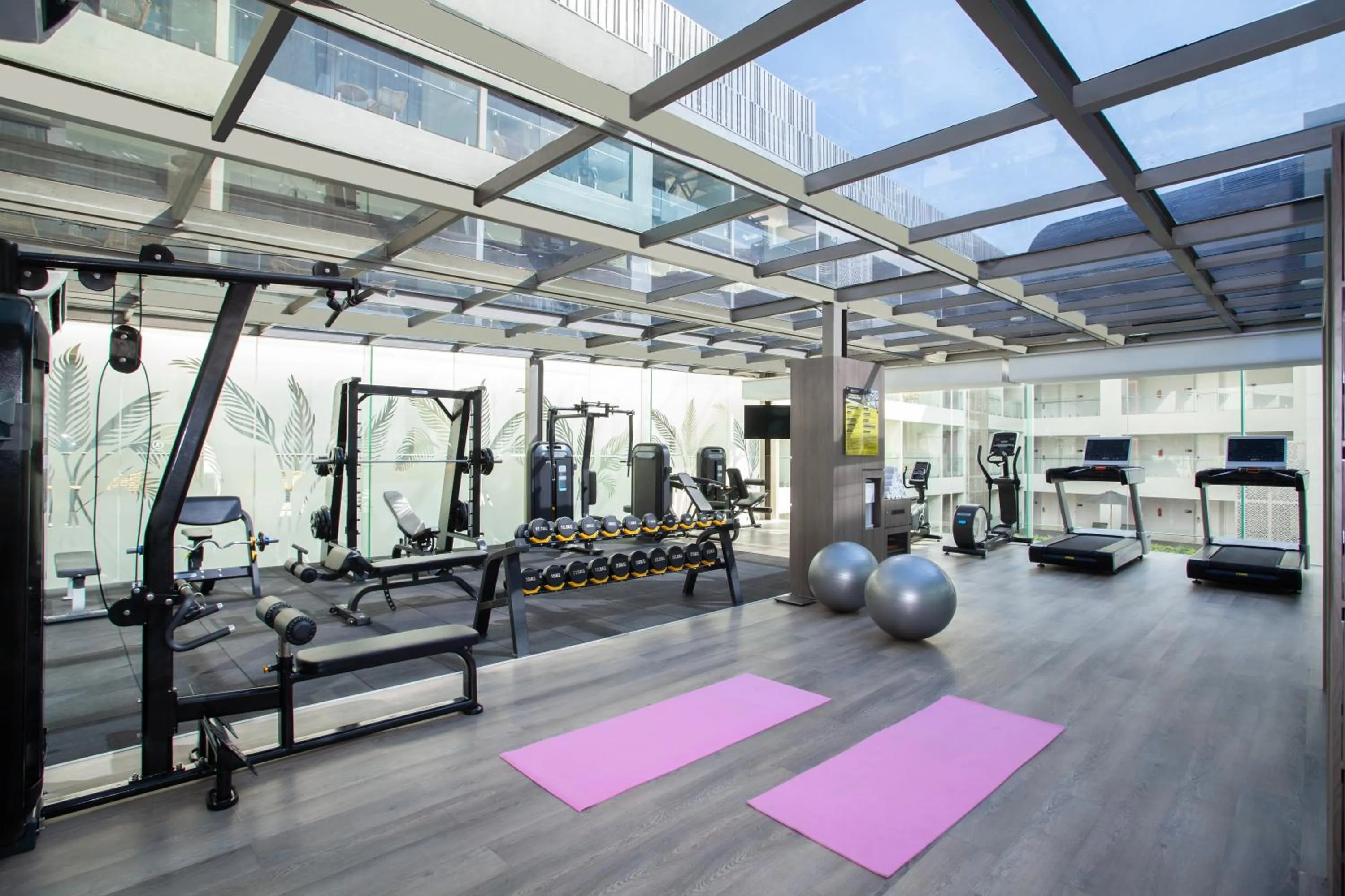 Fitness centre/facilities in Platinum Hotel Jimbaran Beach Bali
