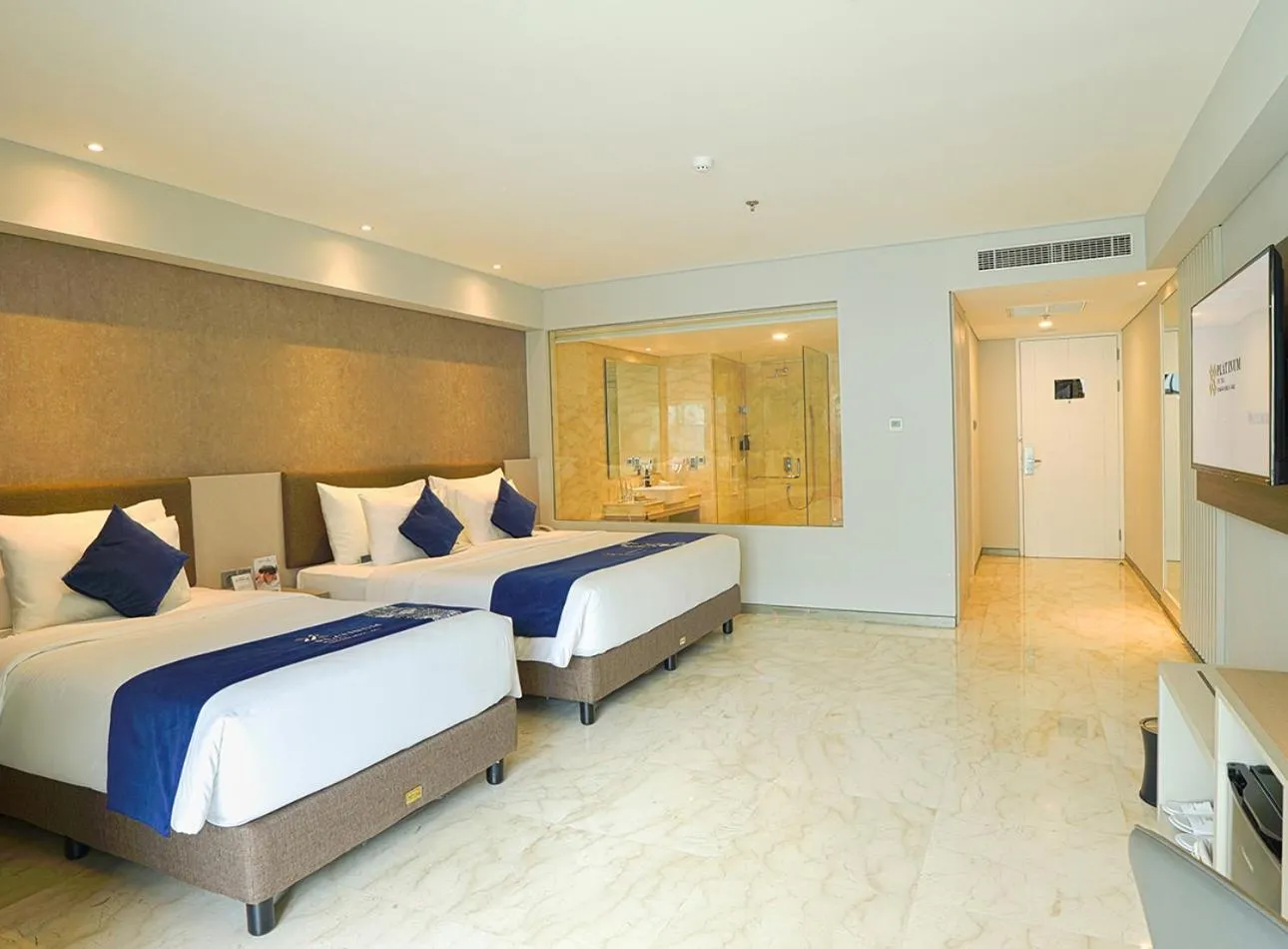 Bedroom, Bed in Platinum Hotel Jimbaran Beach Bali