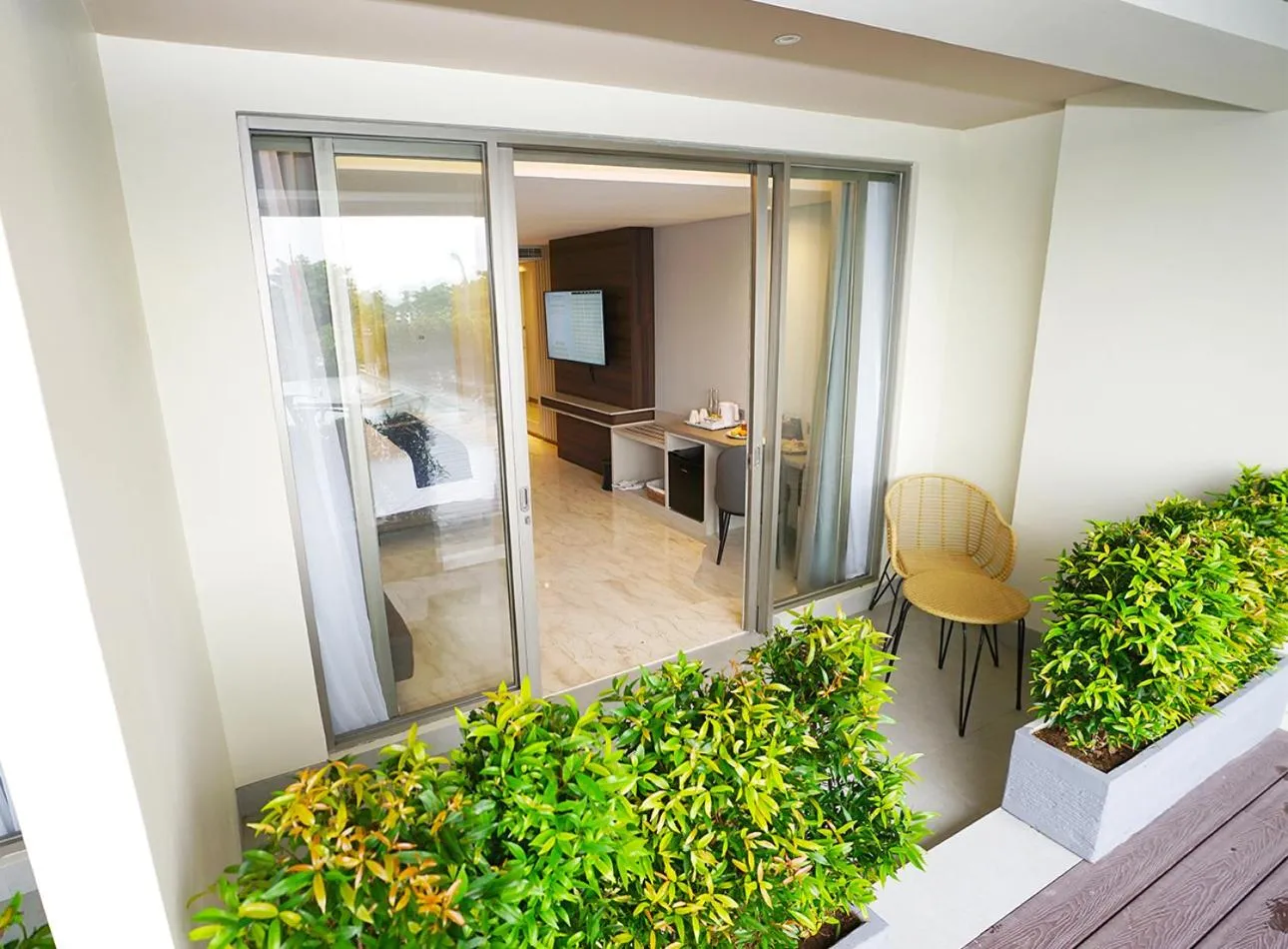 Balcony/Terrace in Platinum Hotel Jimbaran Beach Bali