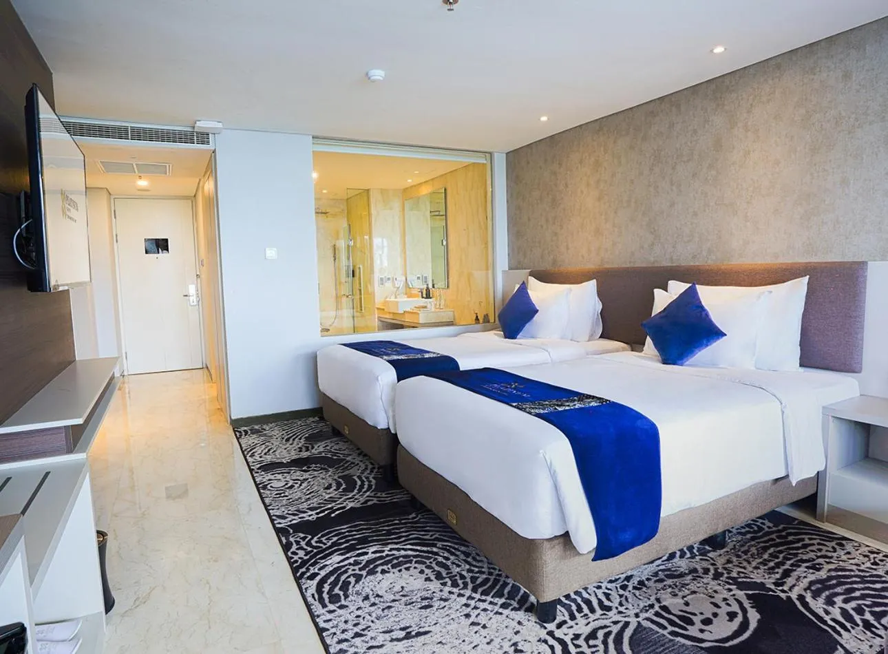 Bedroom, Bed in Platinum Hotel Jimbaran Beach Bali