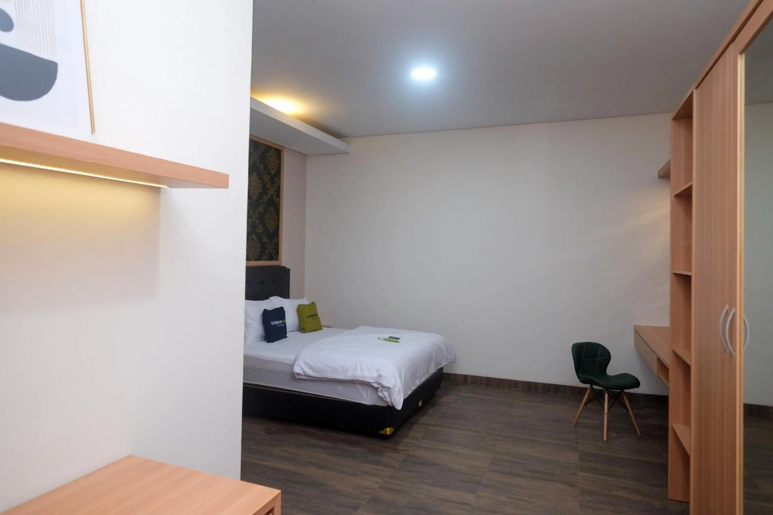 Bedroom, Bed in Urbanview Grand Lotus Hotel by RedDoorz