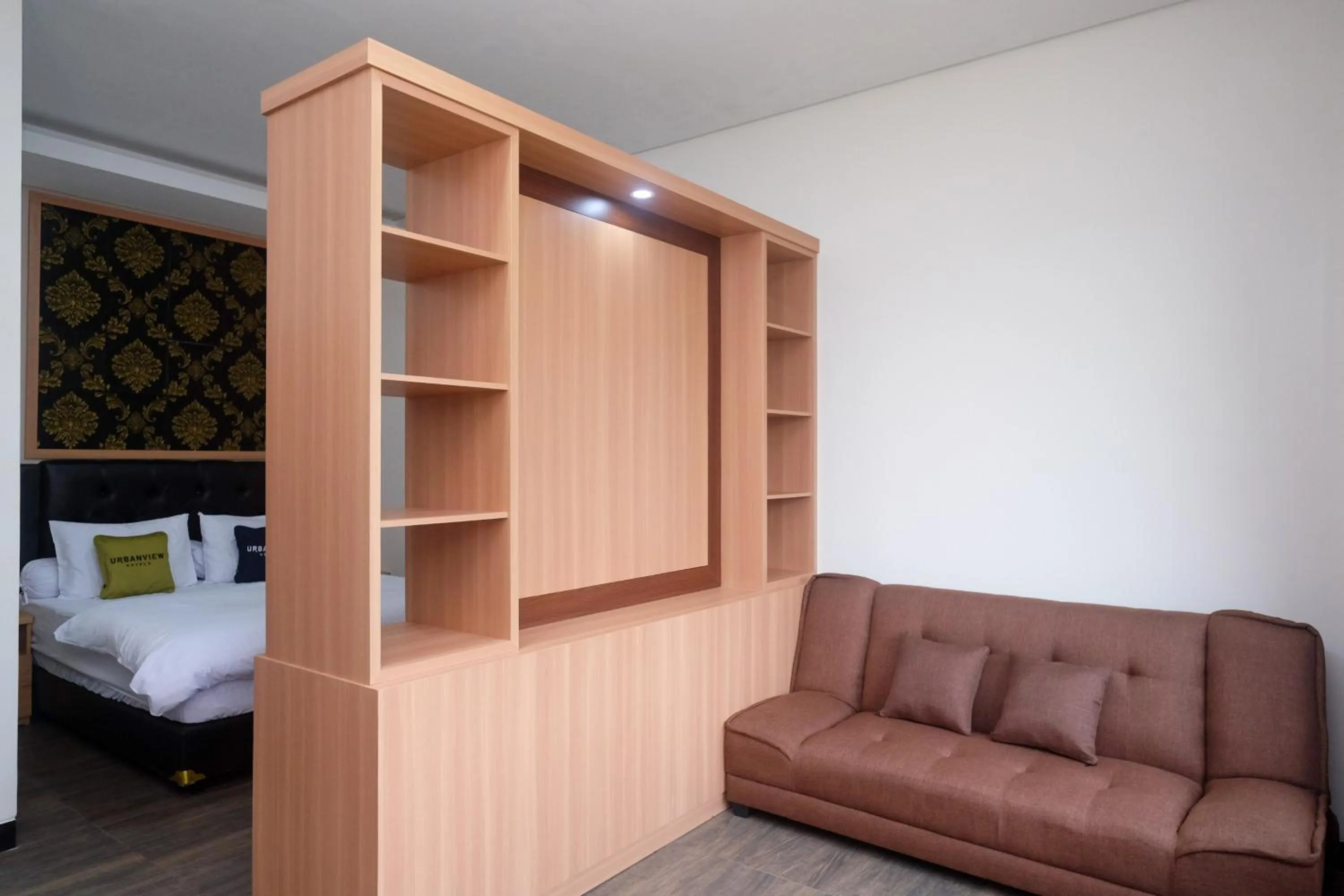 Bedroom, Bed in Urbanview Grand Lotus Hotel by RedDoorz