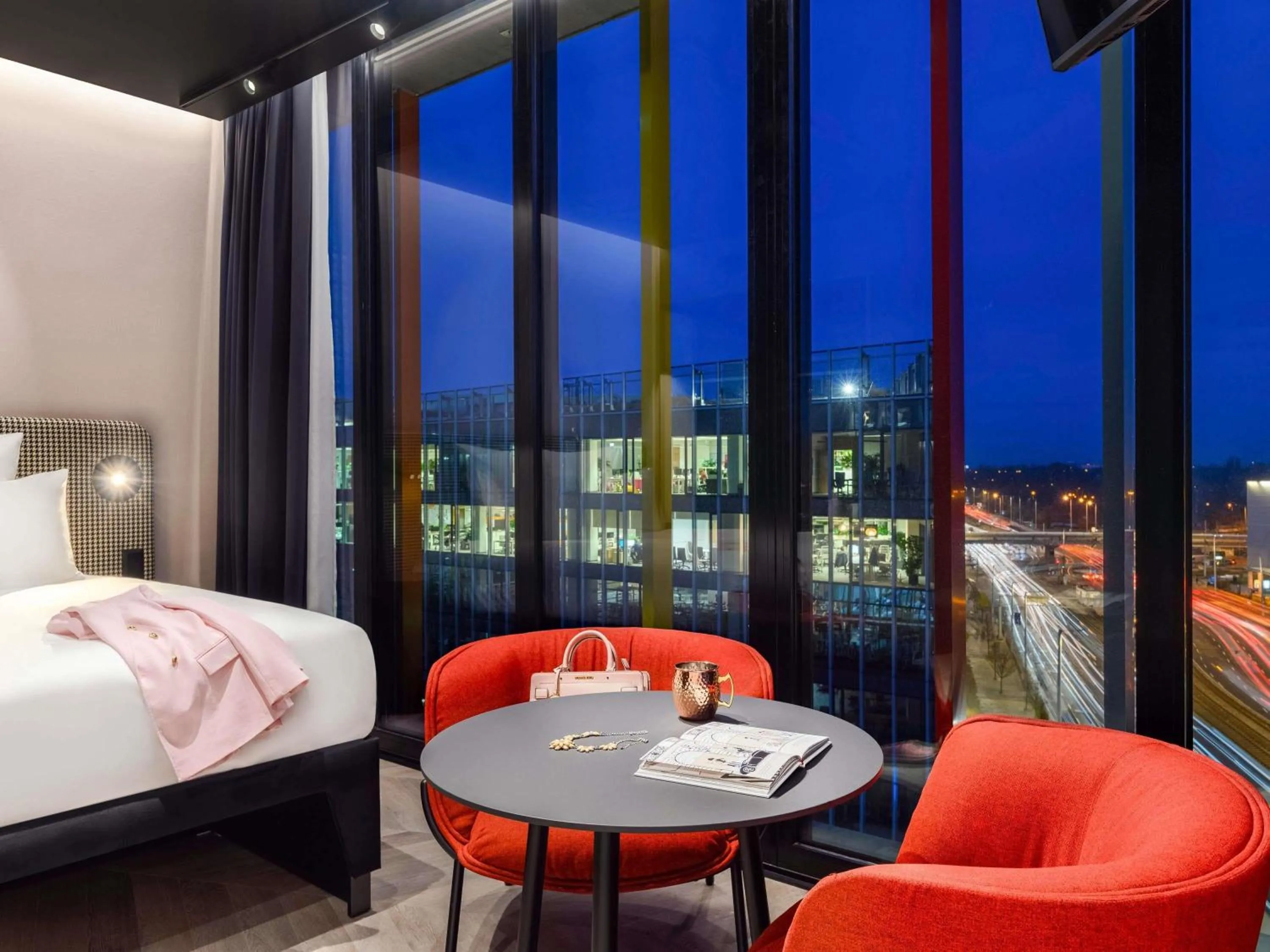 Bedroom, Bed in TRIBE Budapest Stadium