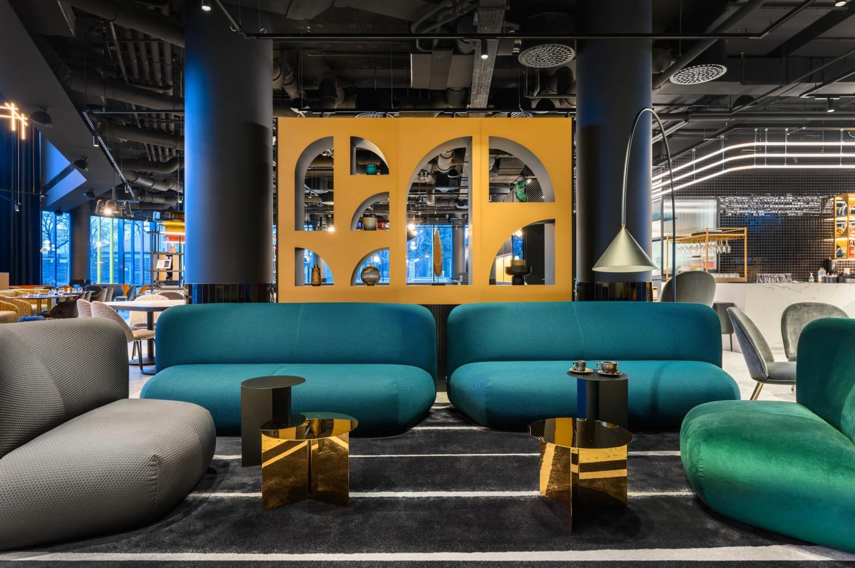 Lobby or reception in TRIBE Budapest Stadium