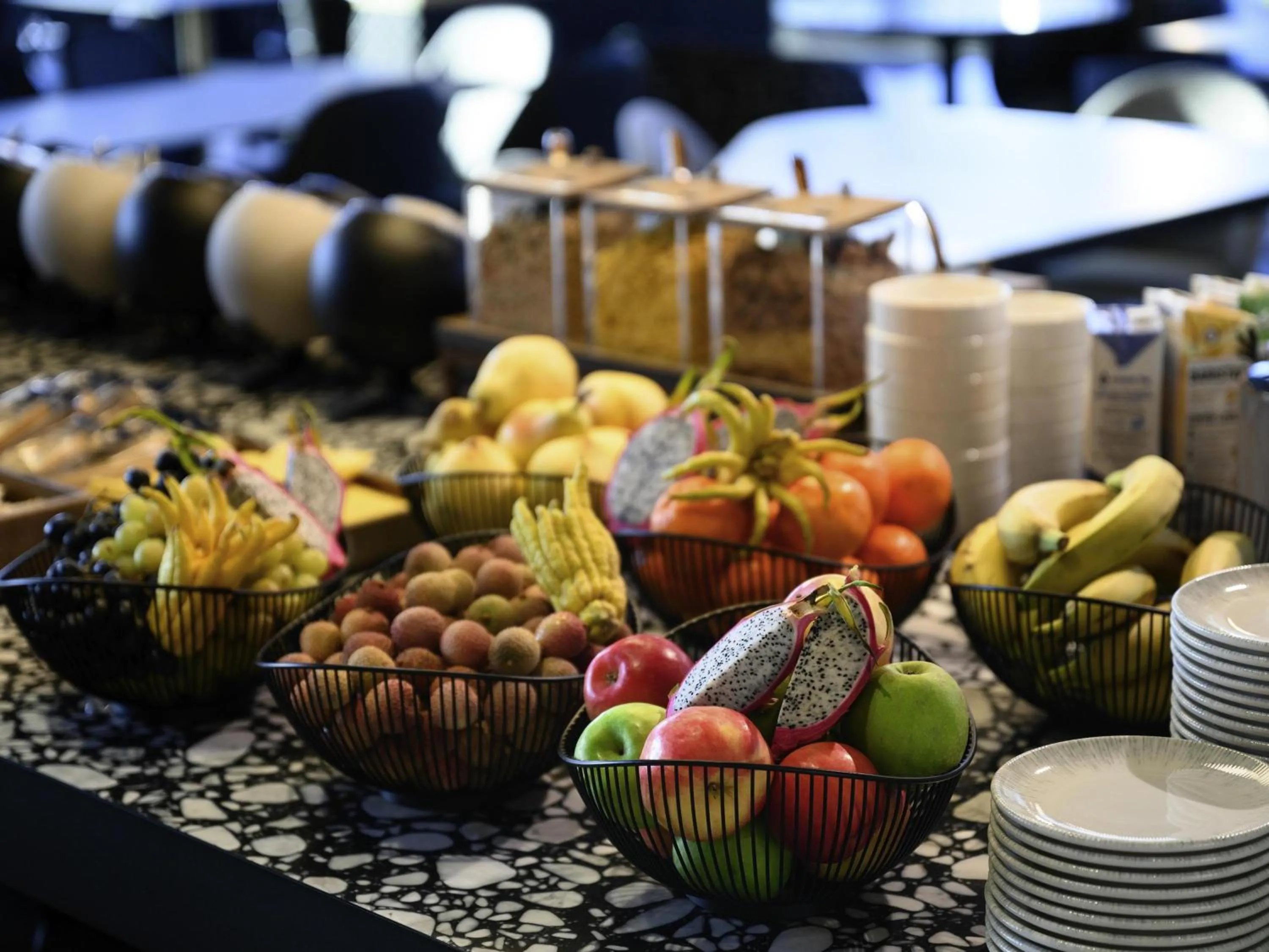 Breakfast in ibis Budapest Stadium