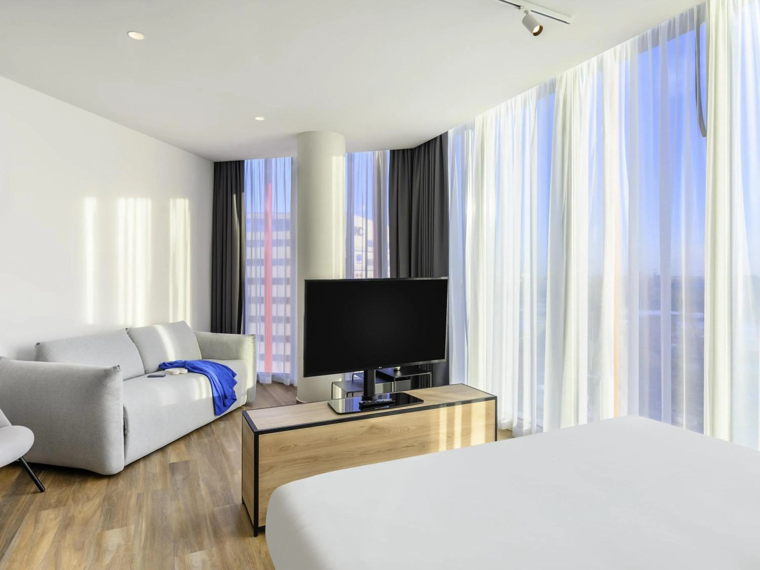 Bedroom, Bed in ibis Budapest Stadium