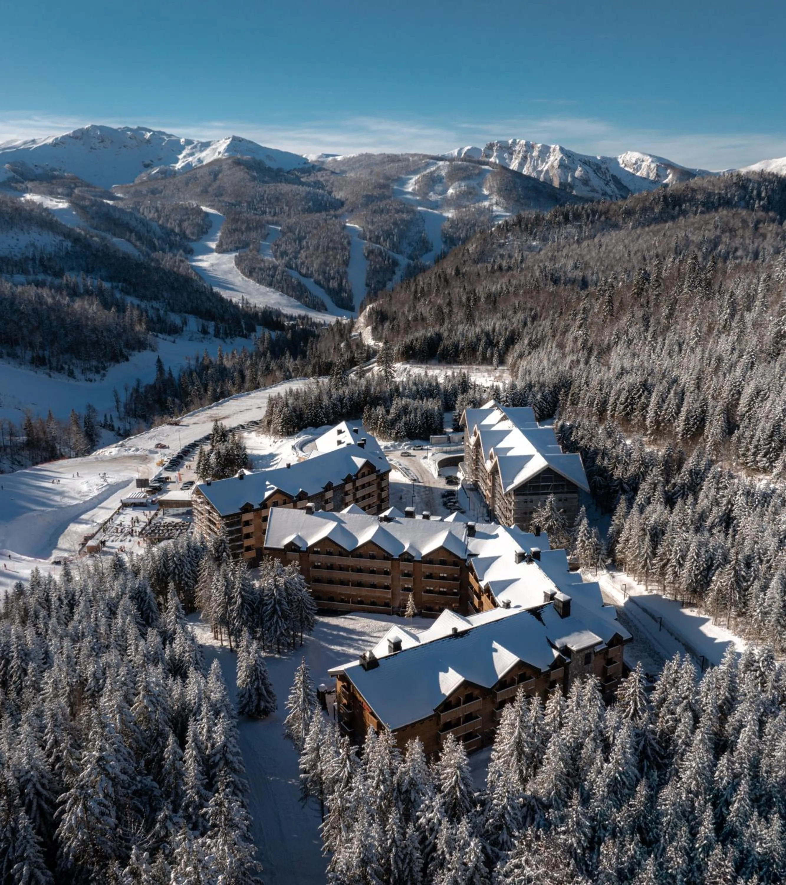 Property building in Swissôtel Resort Kolasin