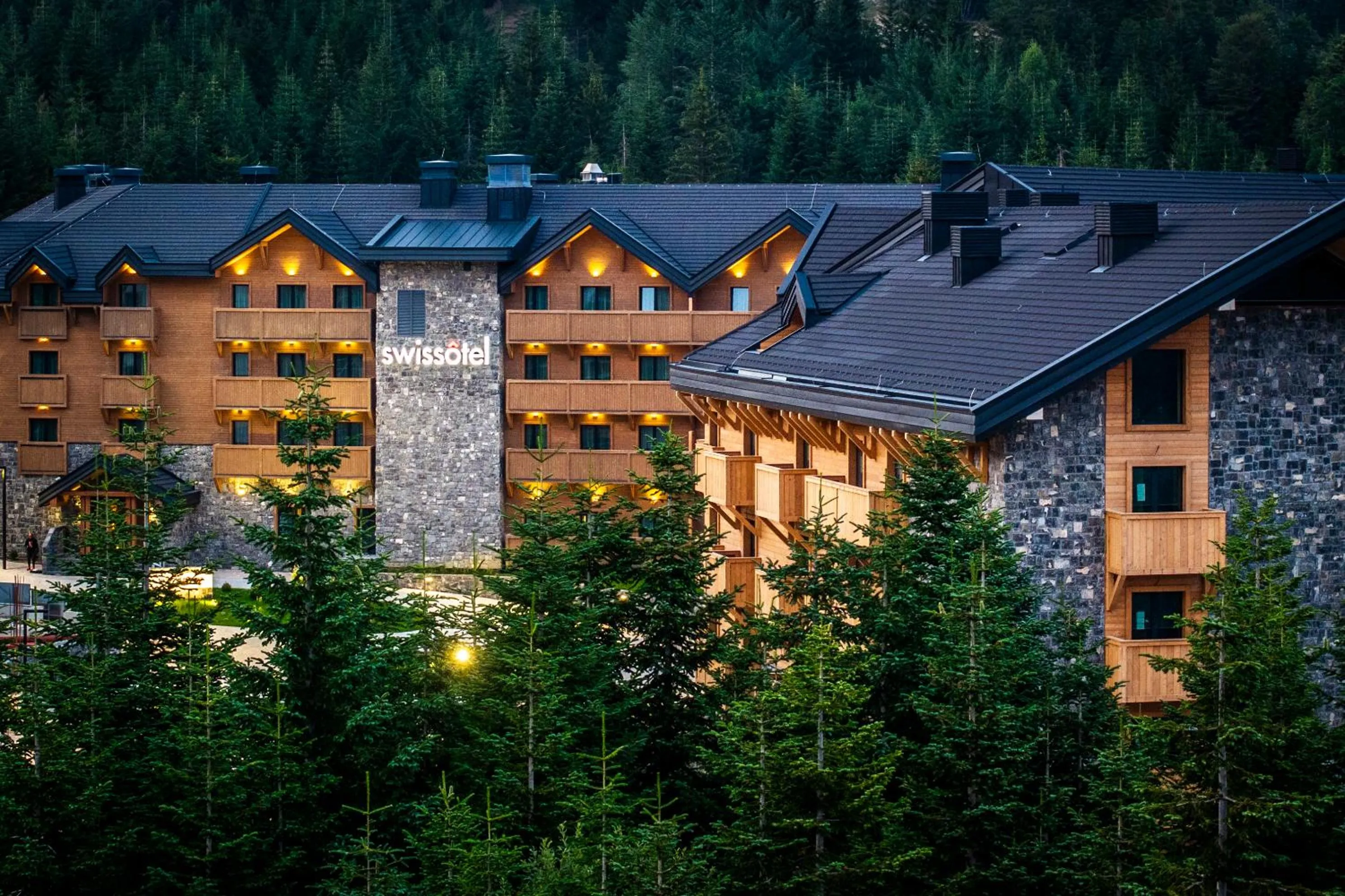 Property building in Swissôtel Resort Kolasin