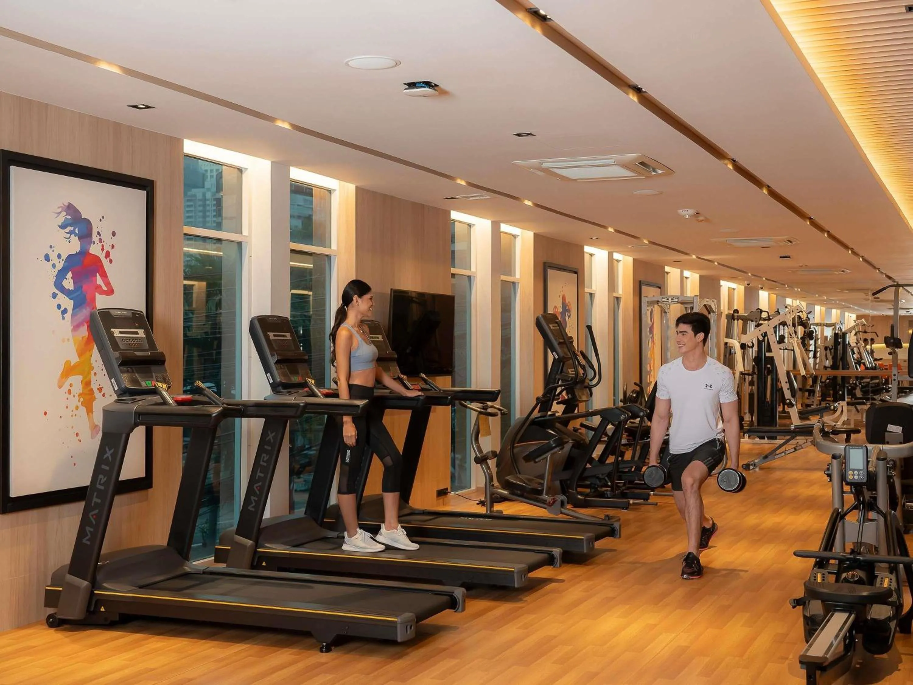 Fitness centre/facilities in Novotel Living Bangkok Sukhumvit Legacy