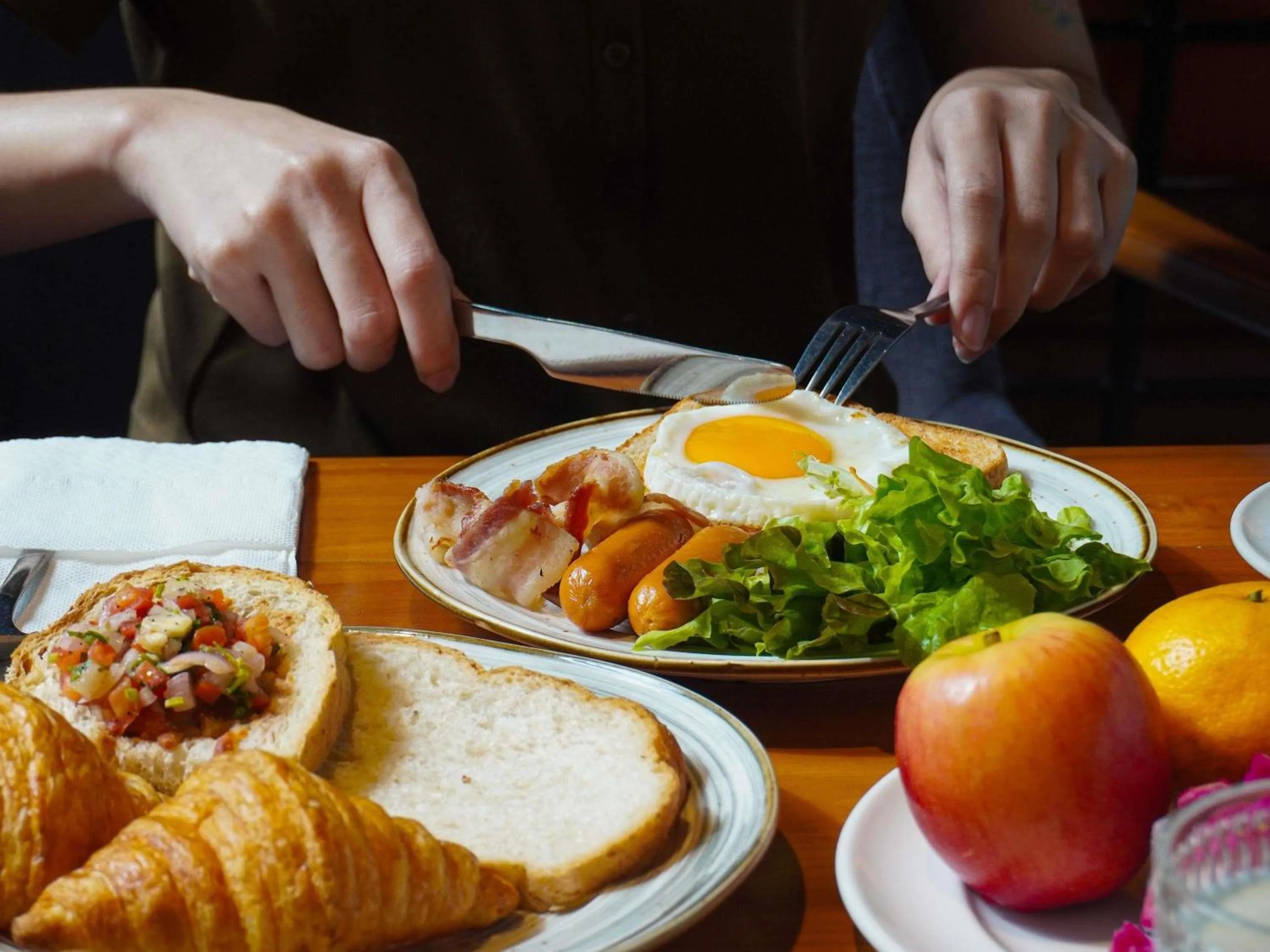 Breakfast in Novotel Living Bangkok Sukhumvit Legacy