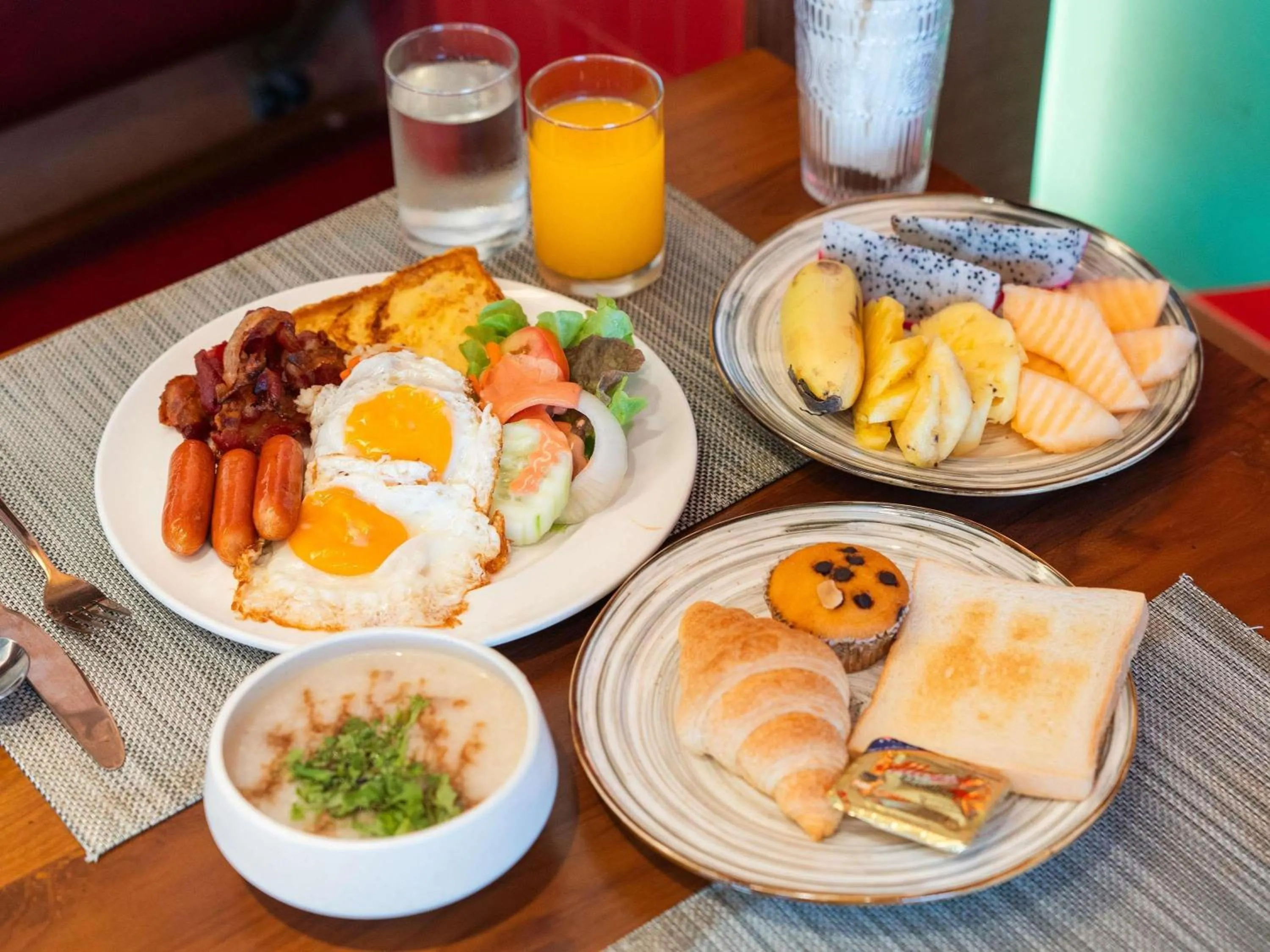 Breakfast in Novotel Living Bangkok Sukhumvit Legacy
