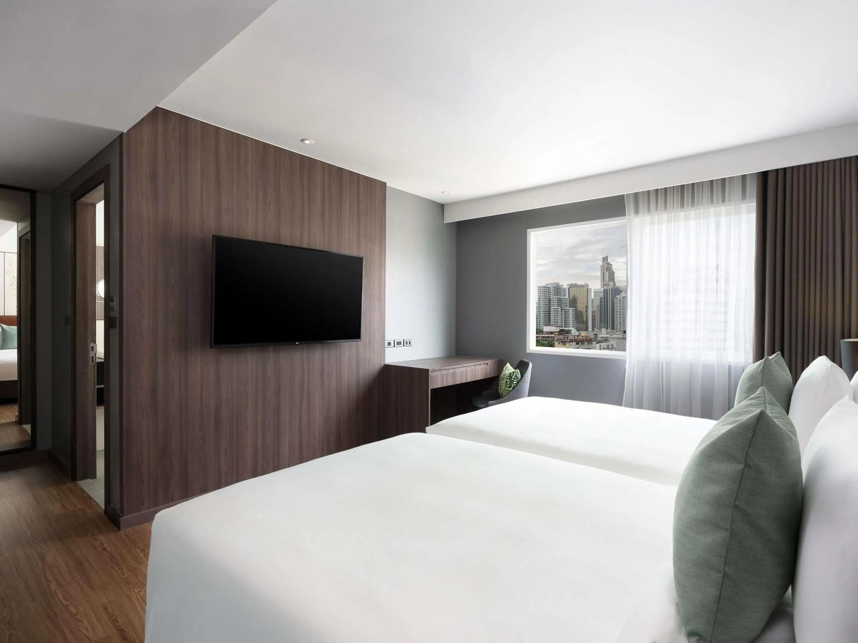 Bedroom, Bed in Novotel Living Bangkok Sukhumvit Legacy
