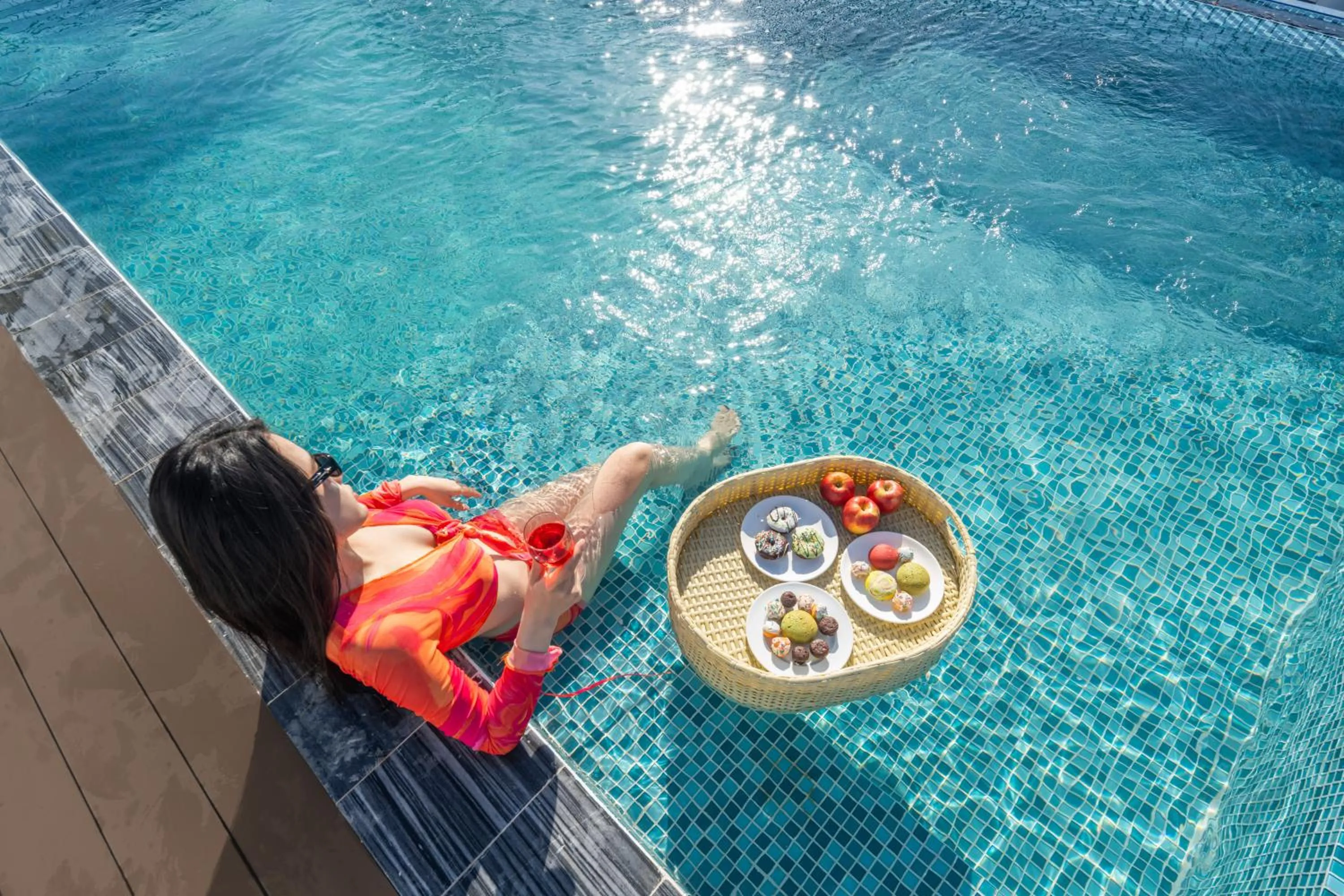 Swimming pool in Dana Boutique Hotel & Apartment